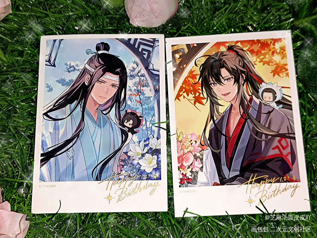 ٩(๑^o^๑)۶_魔道祖师周边秀忘羡蓝忘机·魔道祖师魏无羡·魔道祖师绘画作品