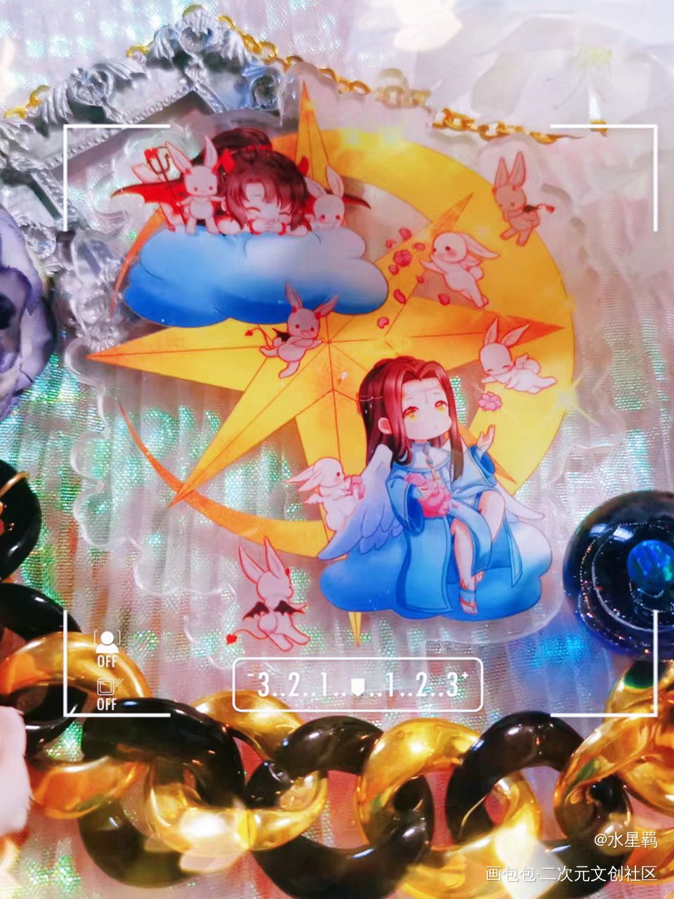 星月童话_魔道祖师谷美分享蓝忘机·魔道祖师魏无羡·魔道祖师绘画作品