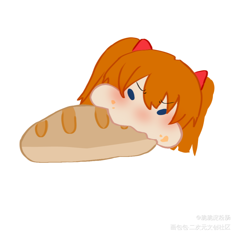 扣扣明日香_EVA圆珠笔绘画作品