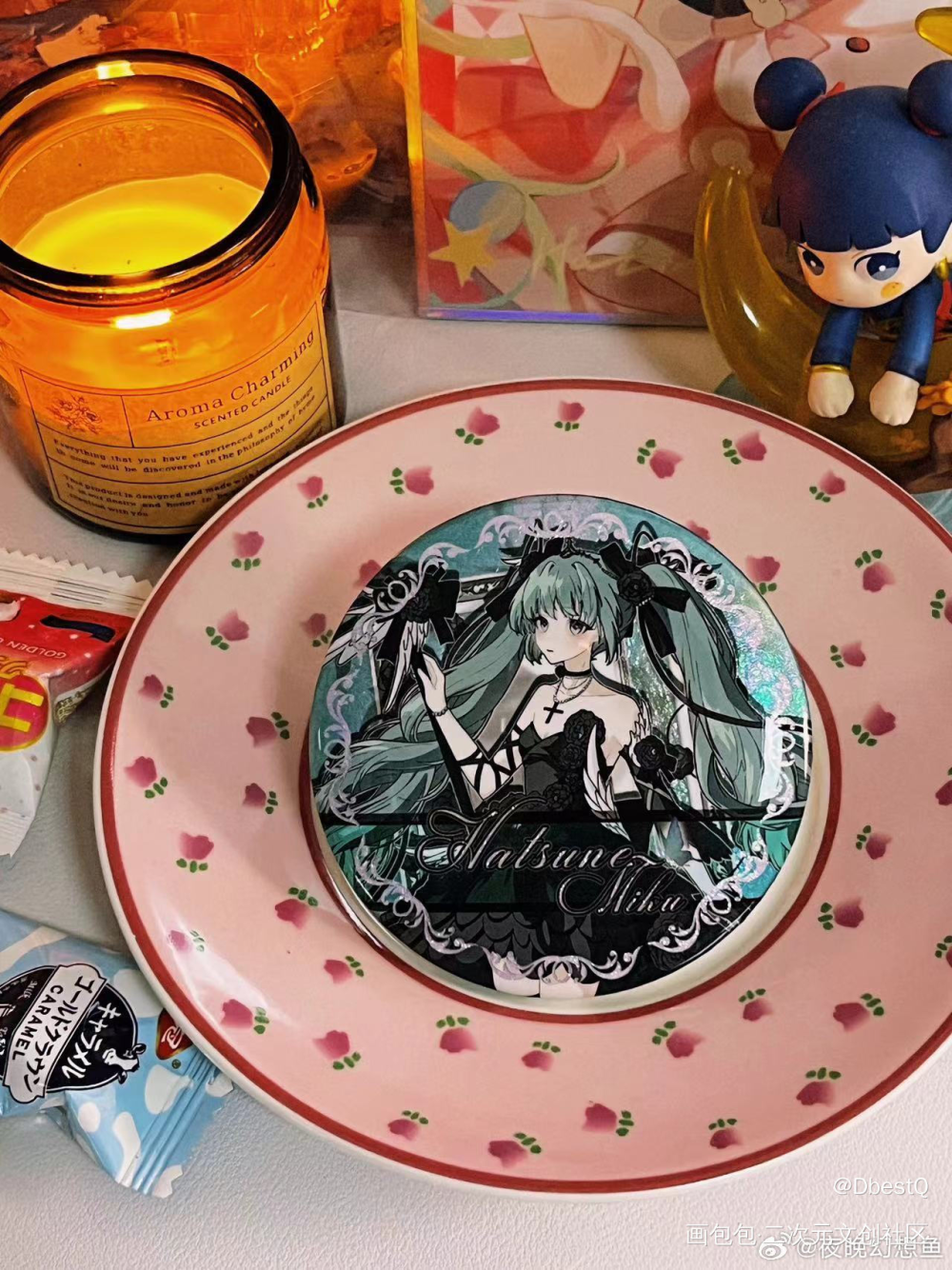 初音_高质量美谷开团吃谷初音miku绘画作品