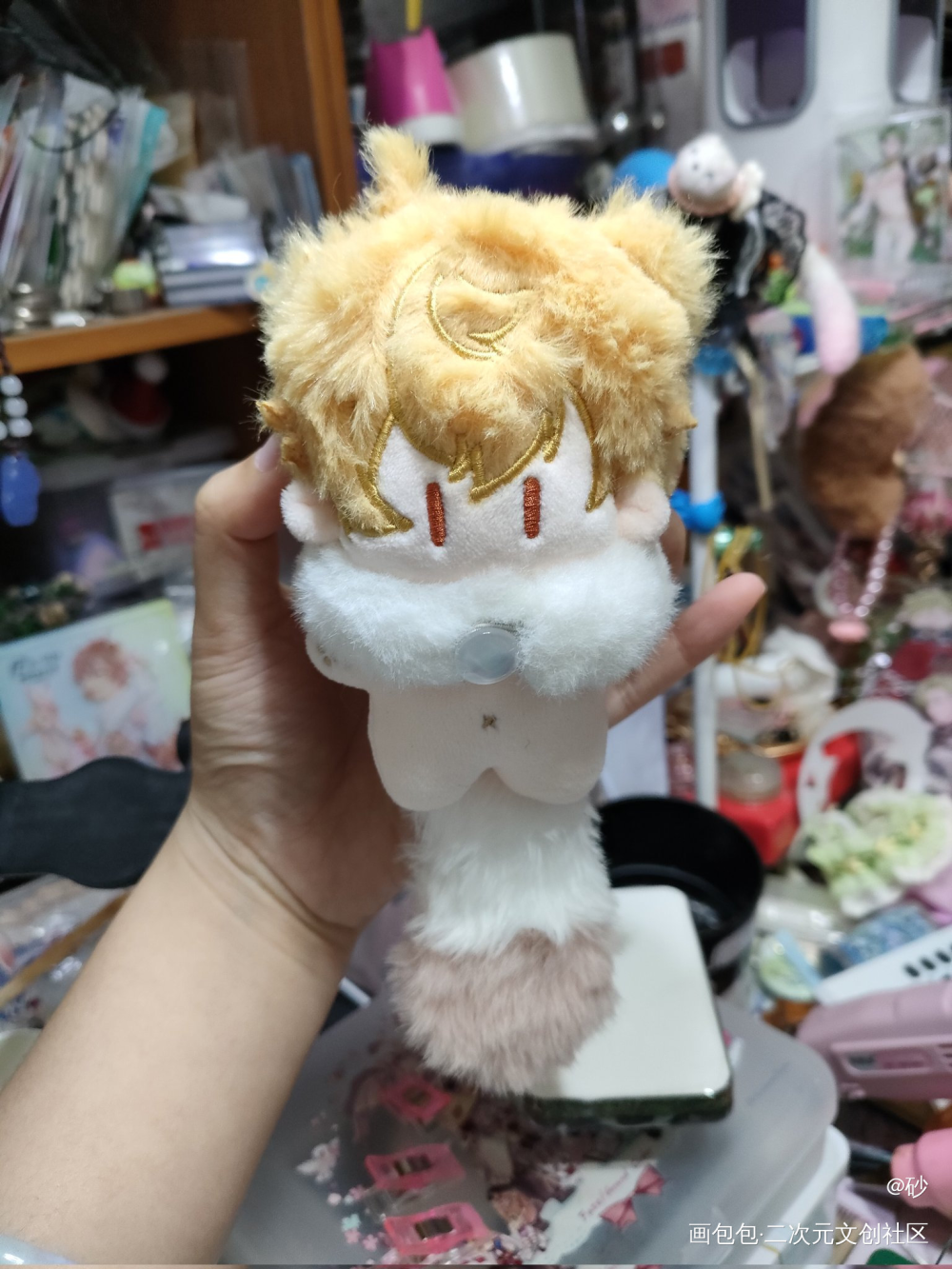 之前想做的尾巴終於做了！！！_手作娘高质量美谷绘画作品