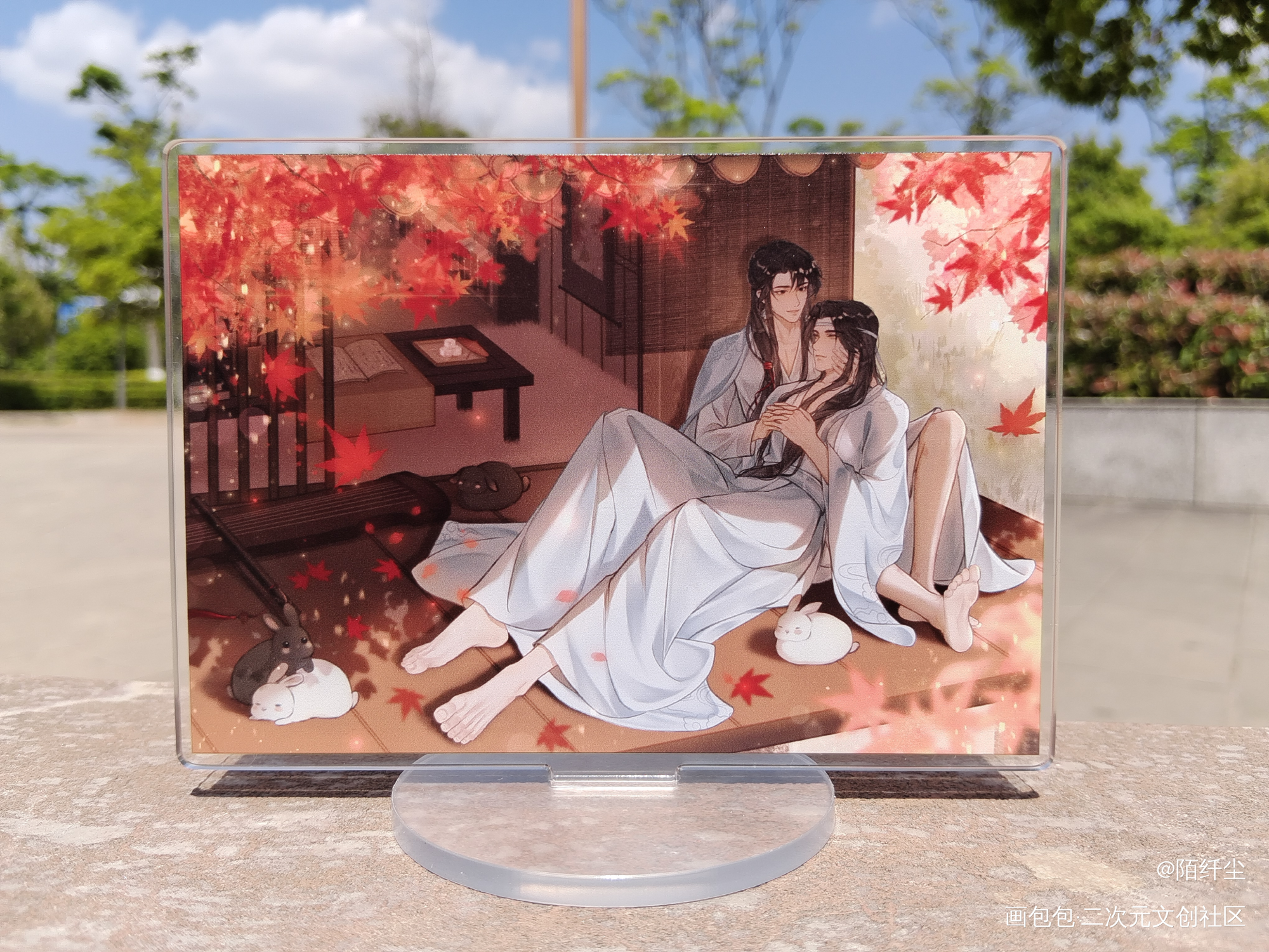 _魔道祖师无料返图周边秀忘羡绘画作品