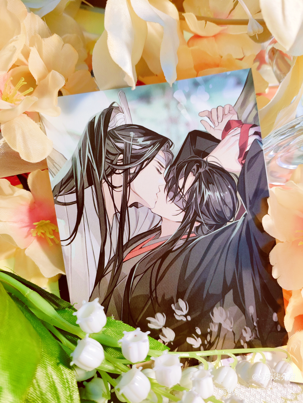 百凤山初吻_魔道祖师谷美分享忘羡蓝忘机·魔道祖师魏无羡·魔道祖师绘画作品
