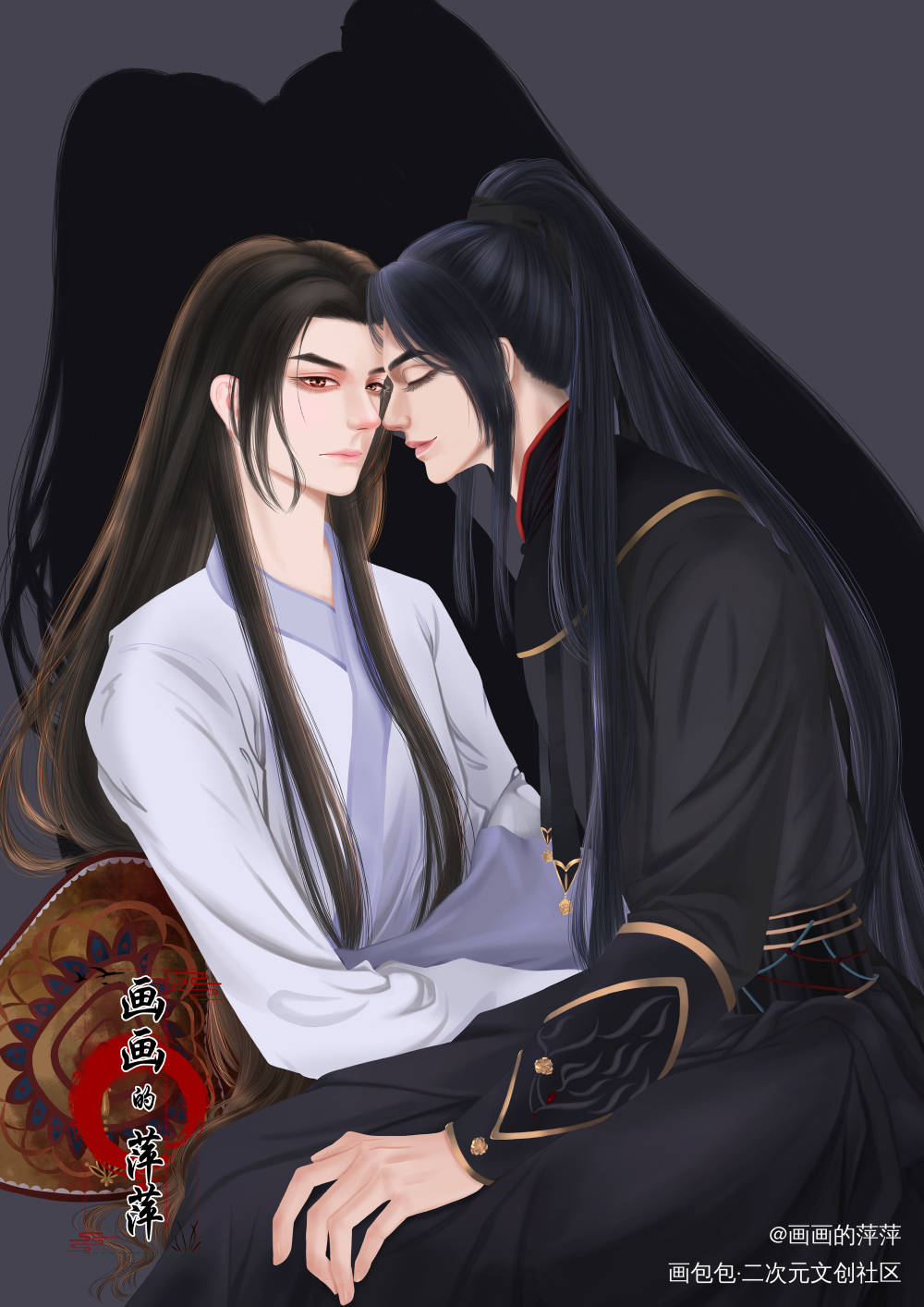 本座的师尊做噩梦了_二哈和他的白猫师尊燃晚绘画作品