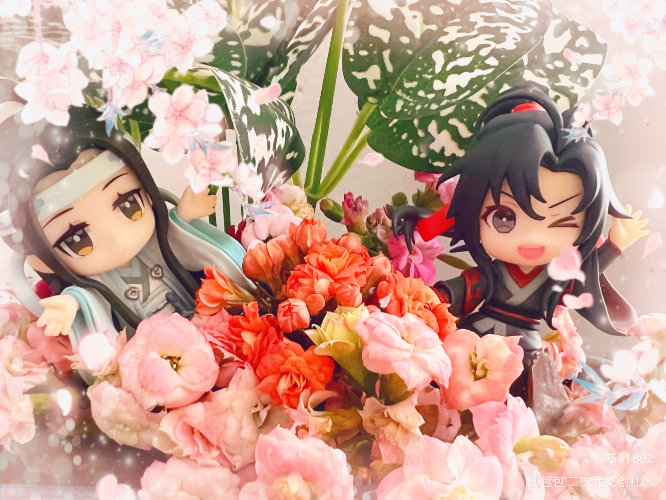 花花世界_魔道祖师高质量美谷蓝忘机·魔道祖师魏无羡·魔道祖师绘画作品