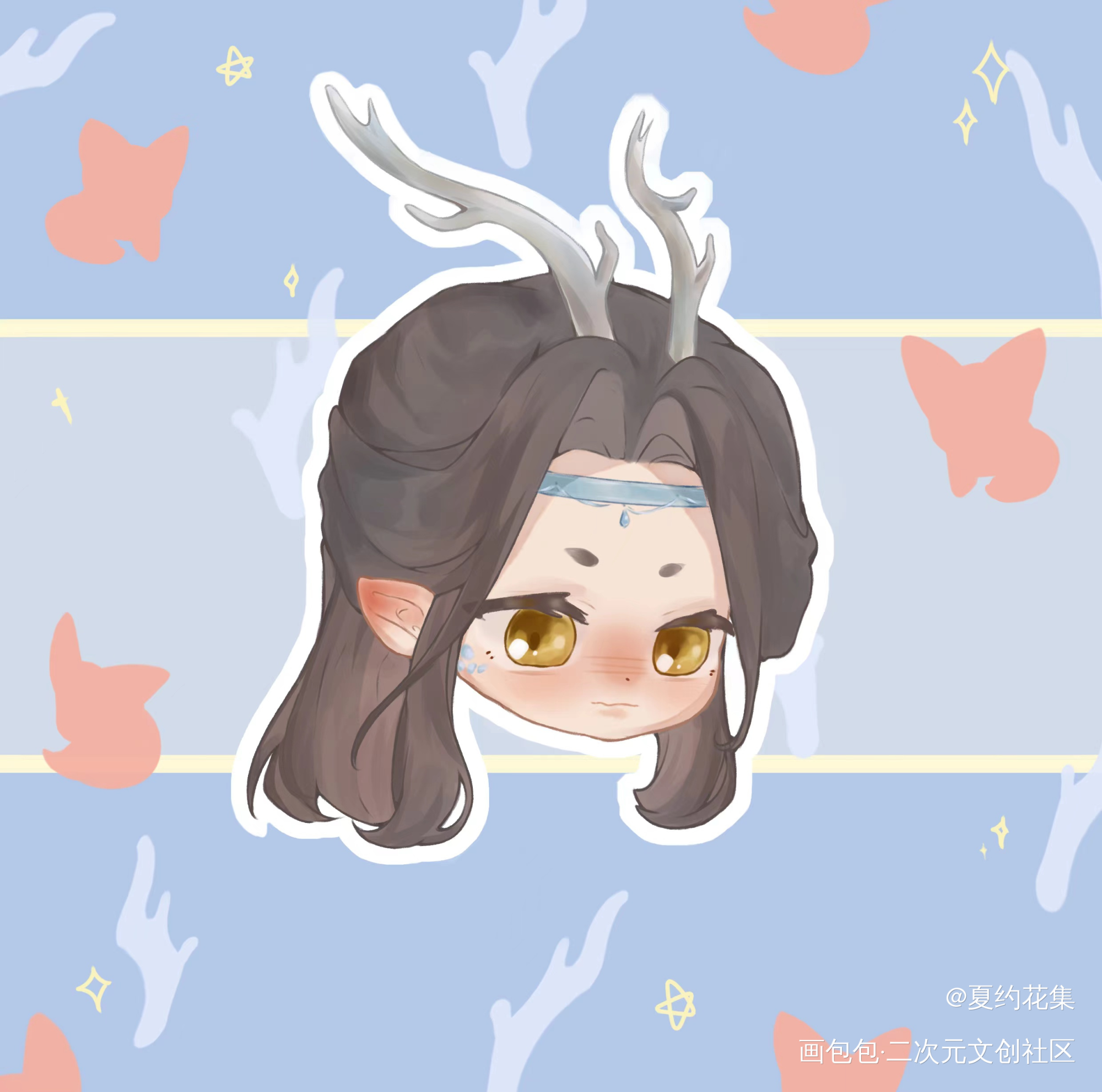 依旧龙叽狐羡pa_魔道祖师蓝忘机·魔道祖师魏无羡·魔道祖师绘画作品