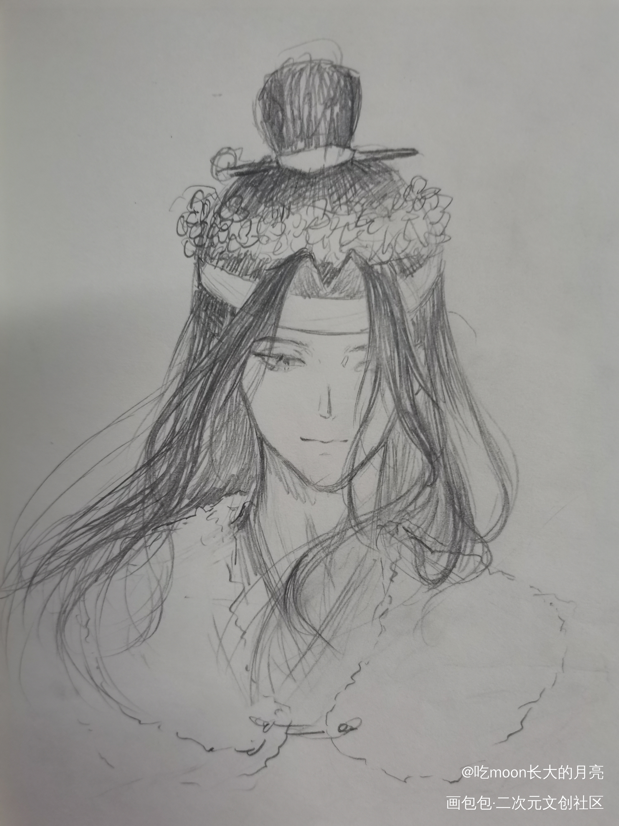 签绘机_魔道祖师蓝忘机·魔道祖师蓝忘机绘画作品