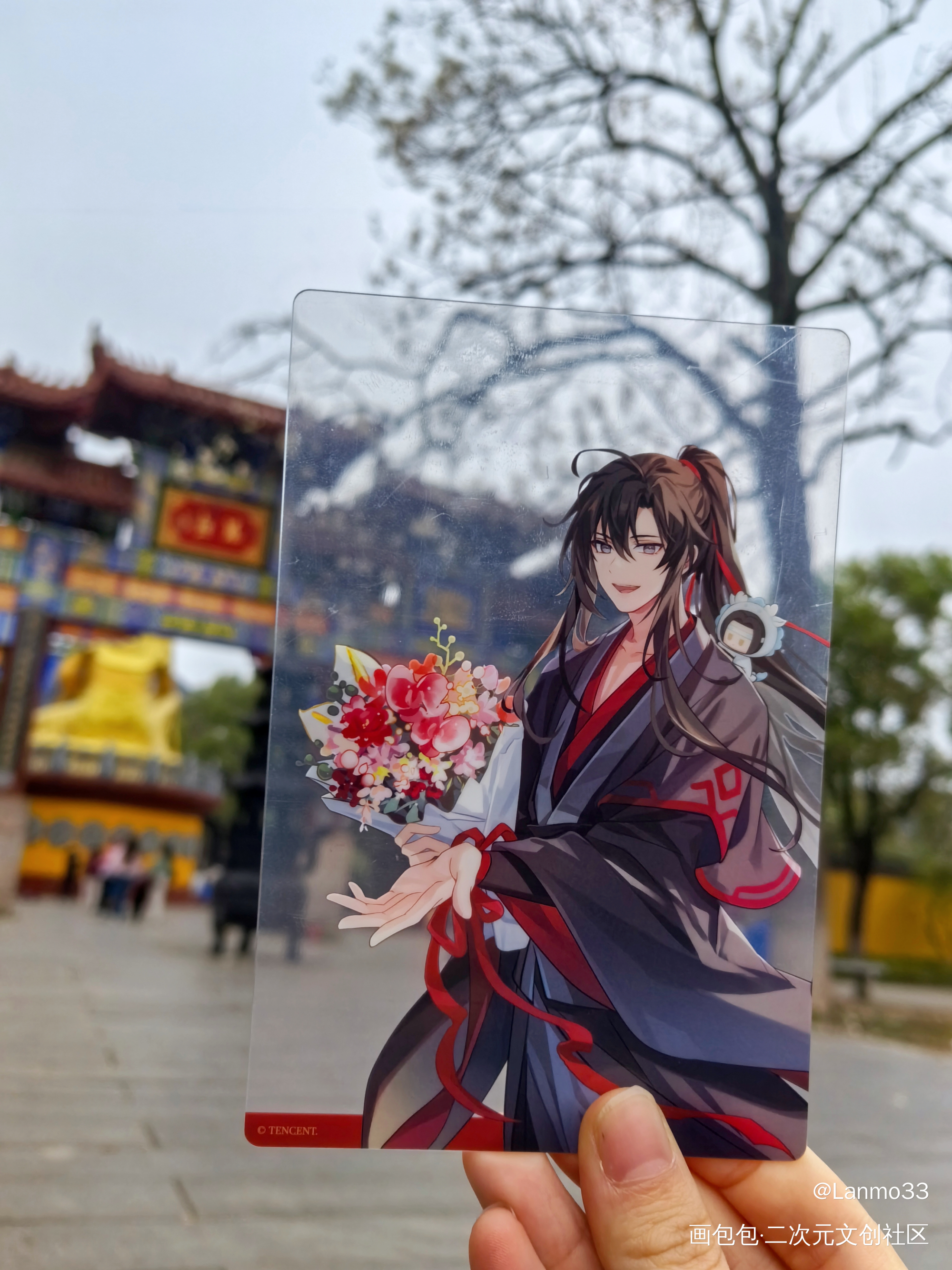 太美啦_魔道祖师谷美分享蓝忘机魏无羡绘画作品