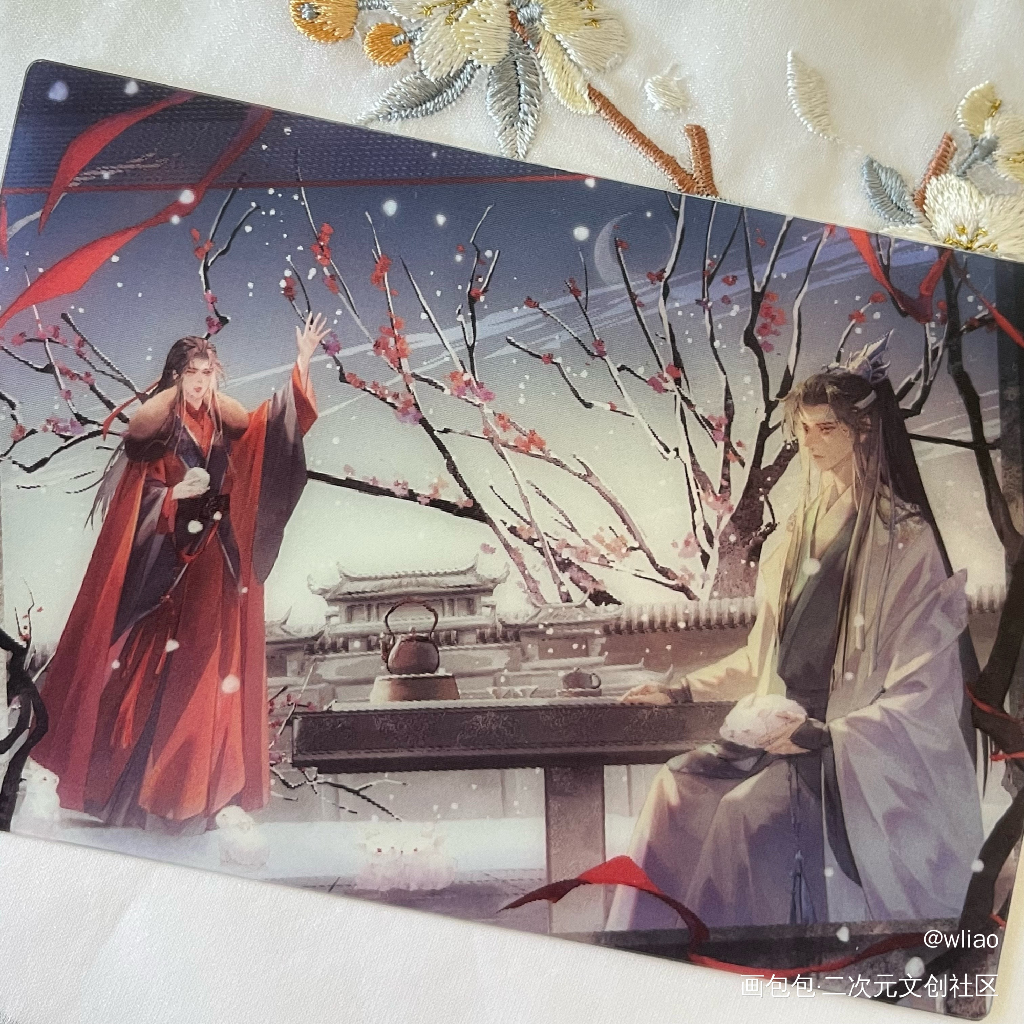 感谢劳斯_魔道祖师无料返图绘画作品