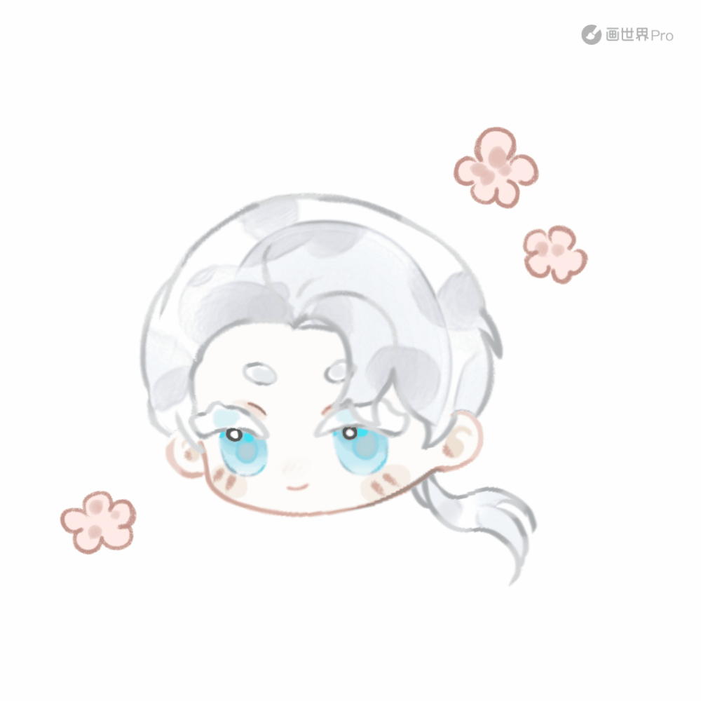 来个薄荷味小Q头_王者荣耀铠平涂Q版同人绘画作品