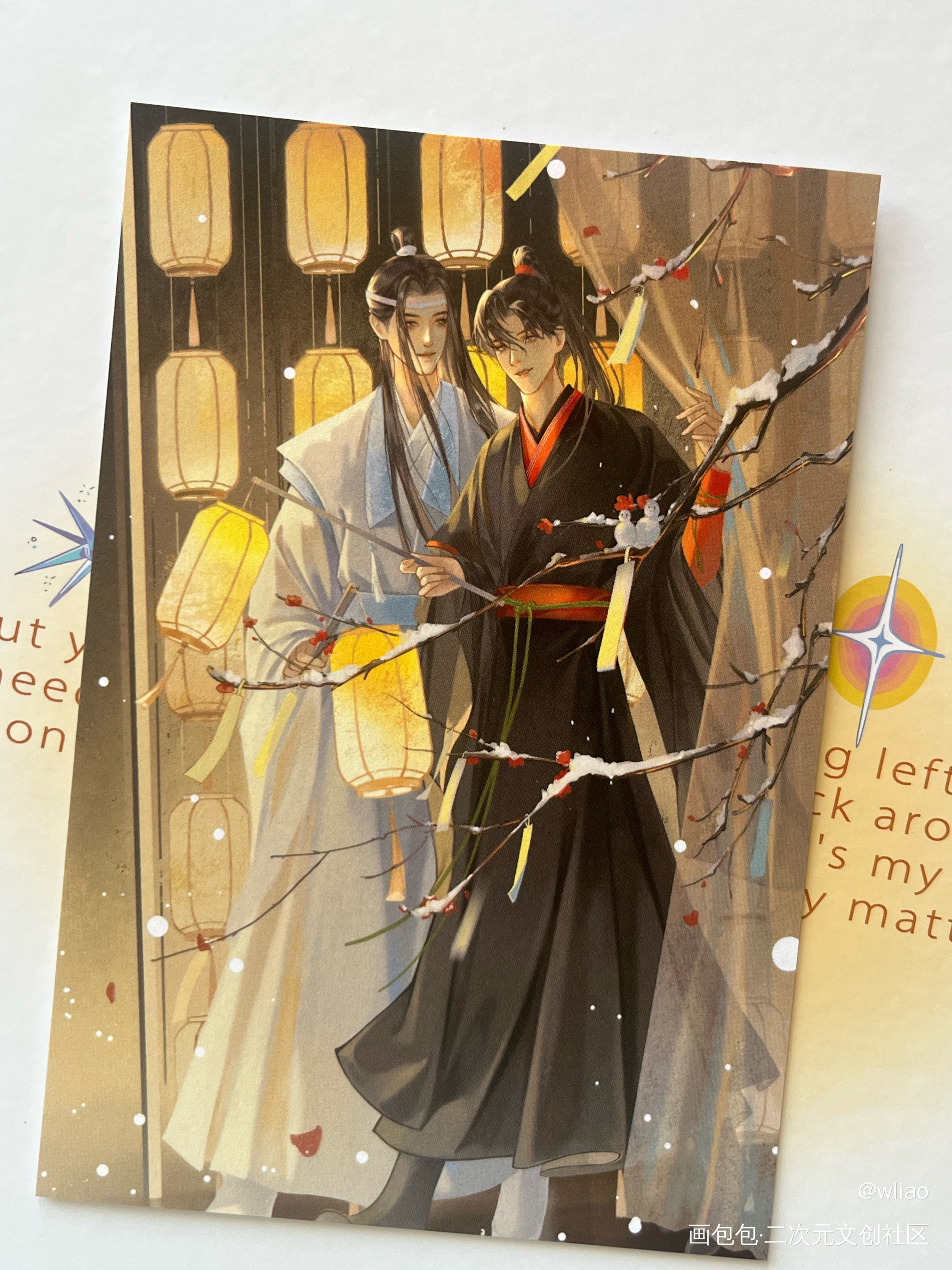 好好看感谢劳斯_魔道祖师无料返图绘画作品