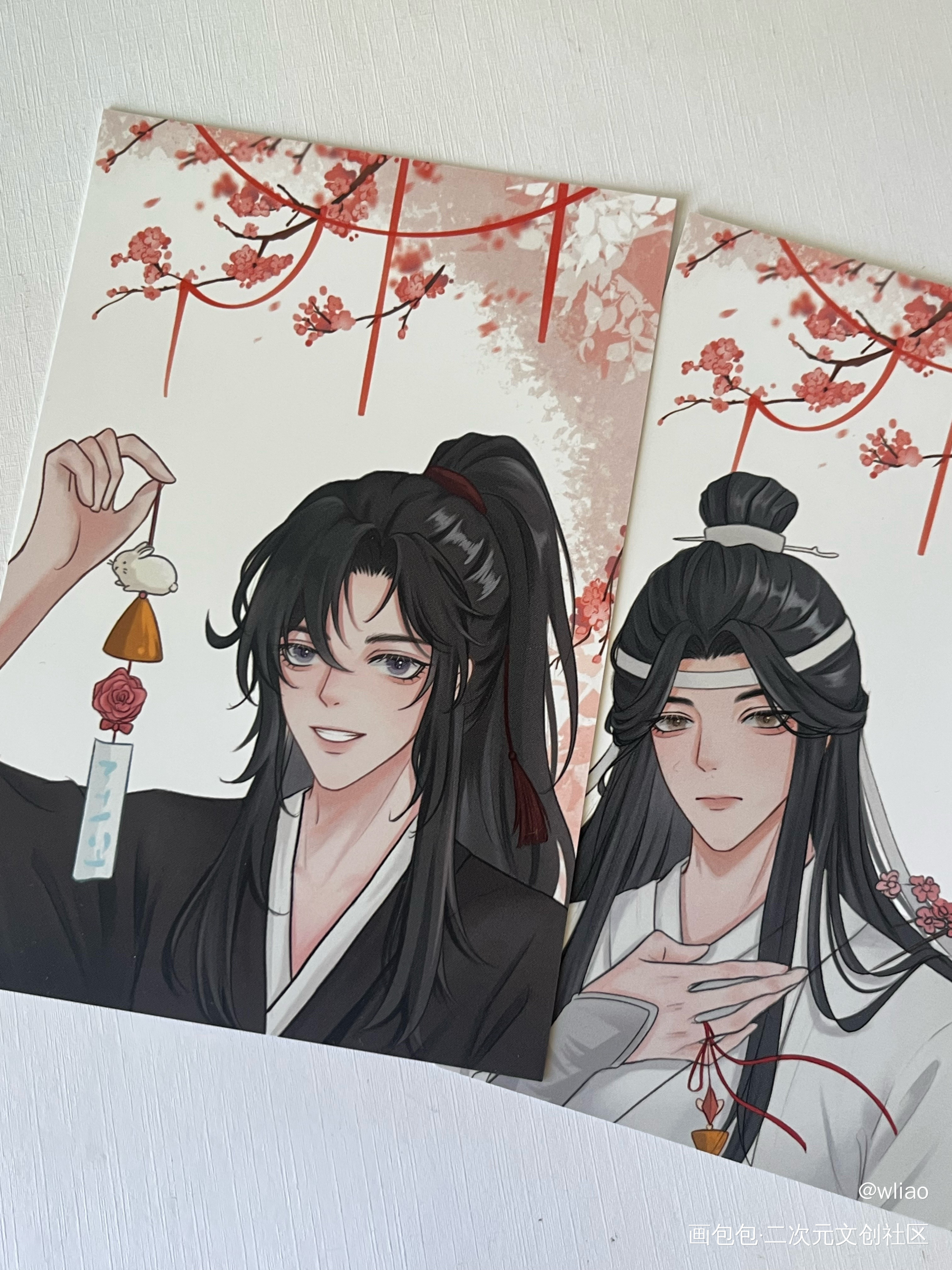 感谢劳斯_魔道祖师无料返图绘画作品