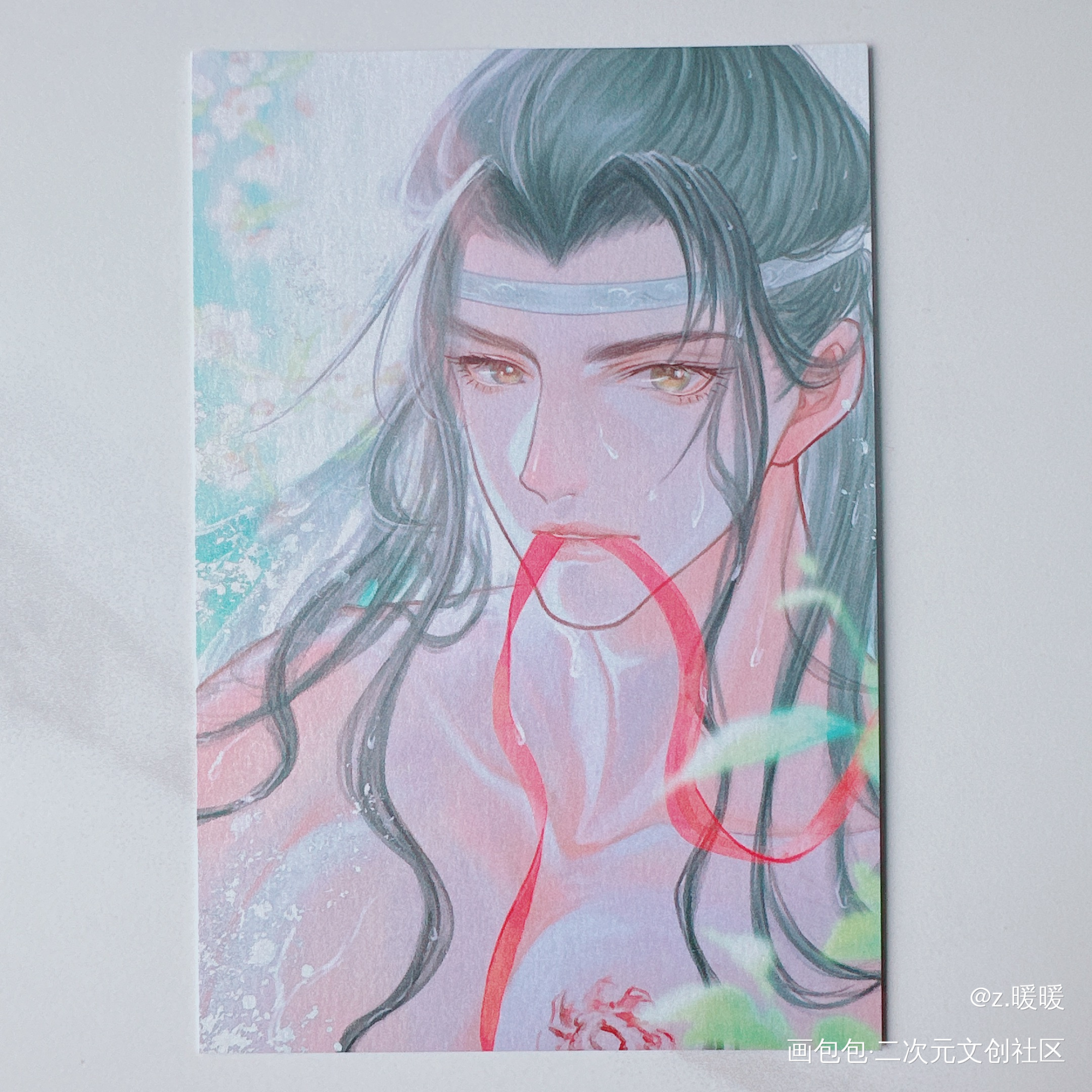 帅气！真好看！_魔道祖师授权返图绘画作品