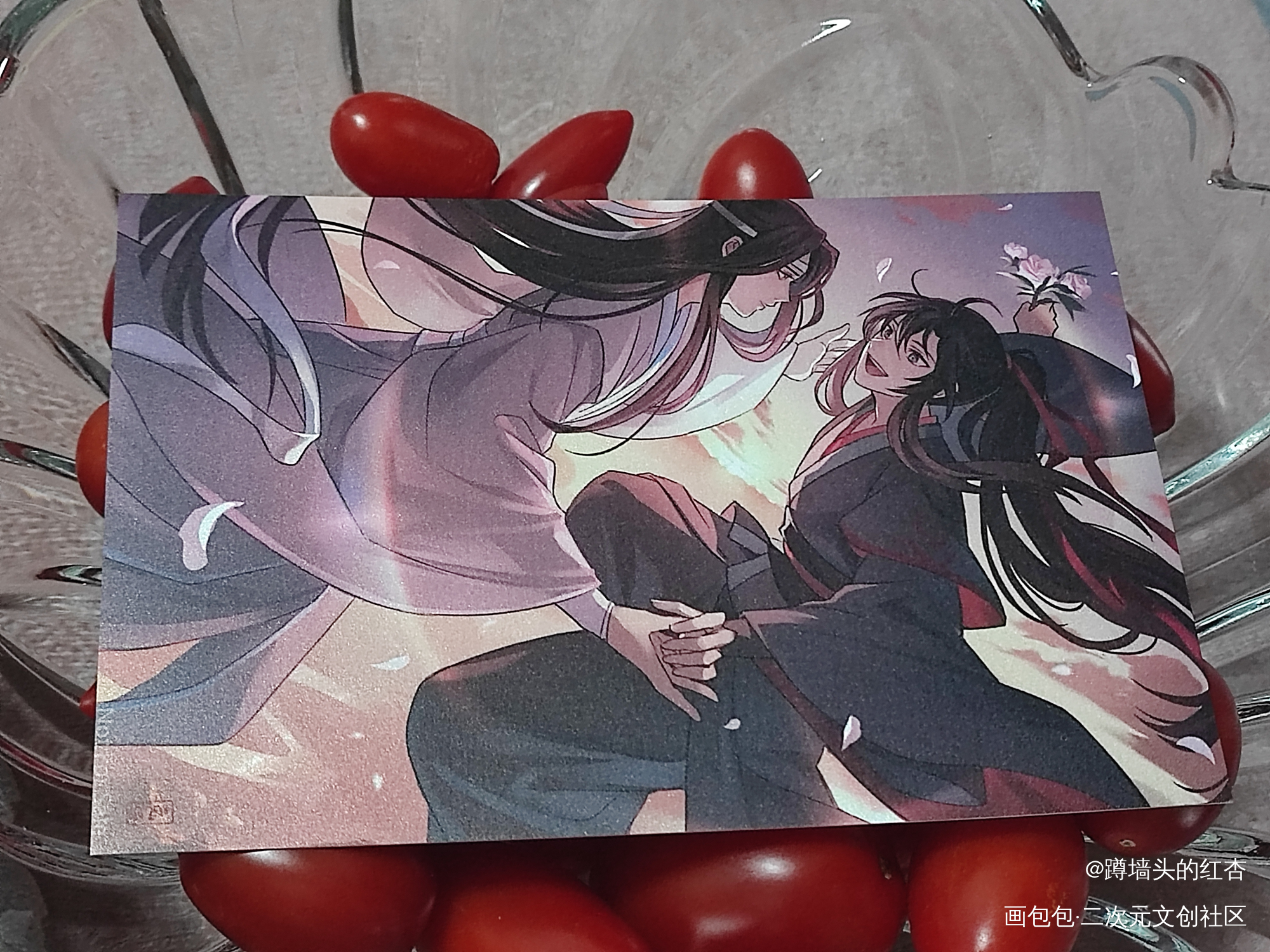 _魔道祖师授权返图无料返图忘羡蓝忘机魏无羡绘画作品