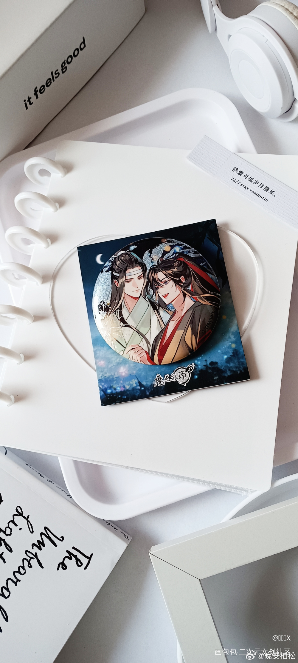 _魔道祖师周边秀忘羡绘画作品