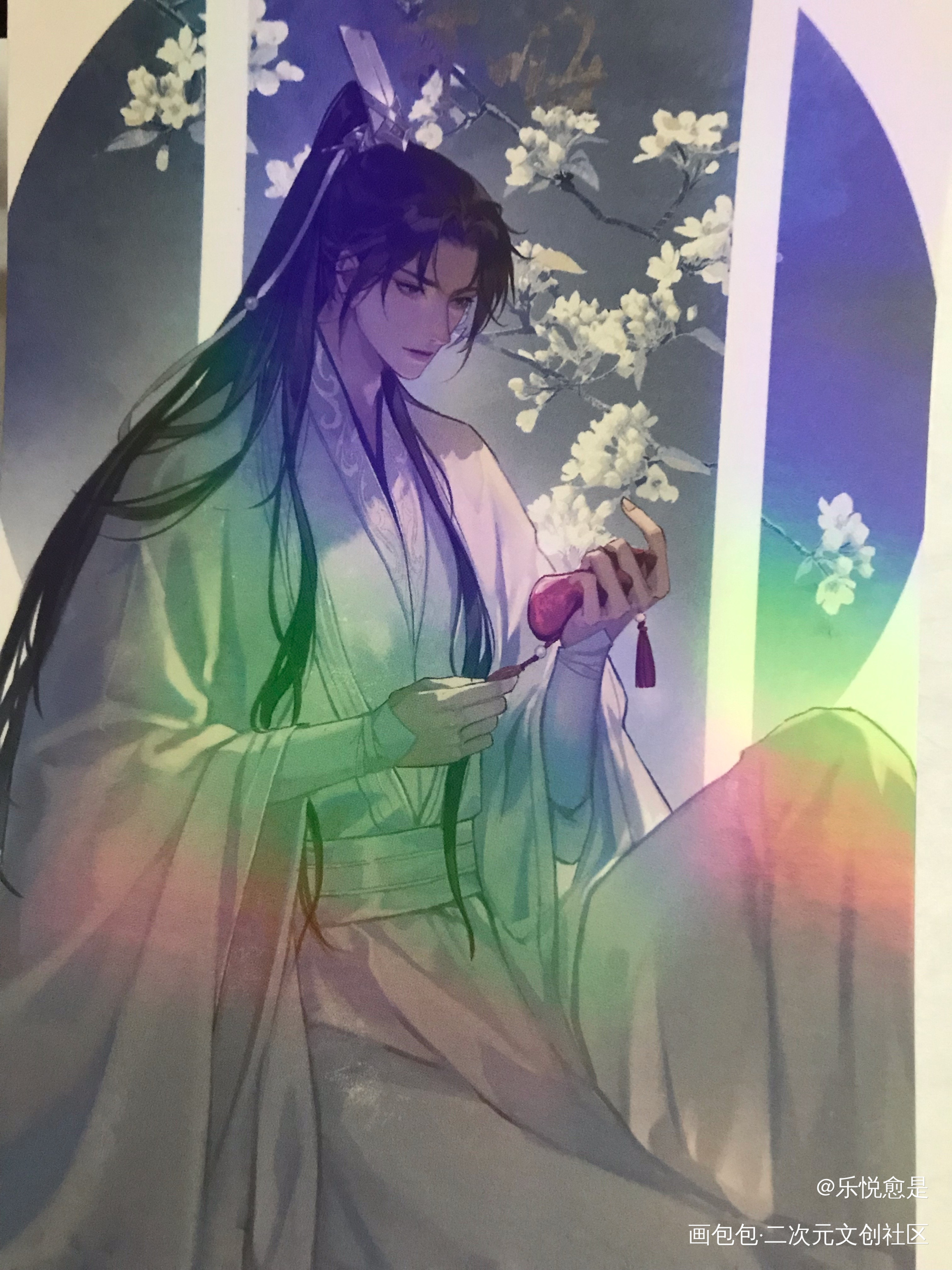 _二哈和他的白猫师尊授权返图绘画作品