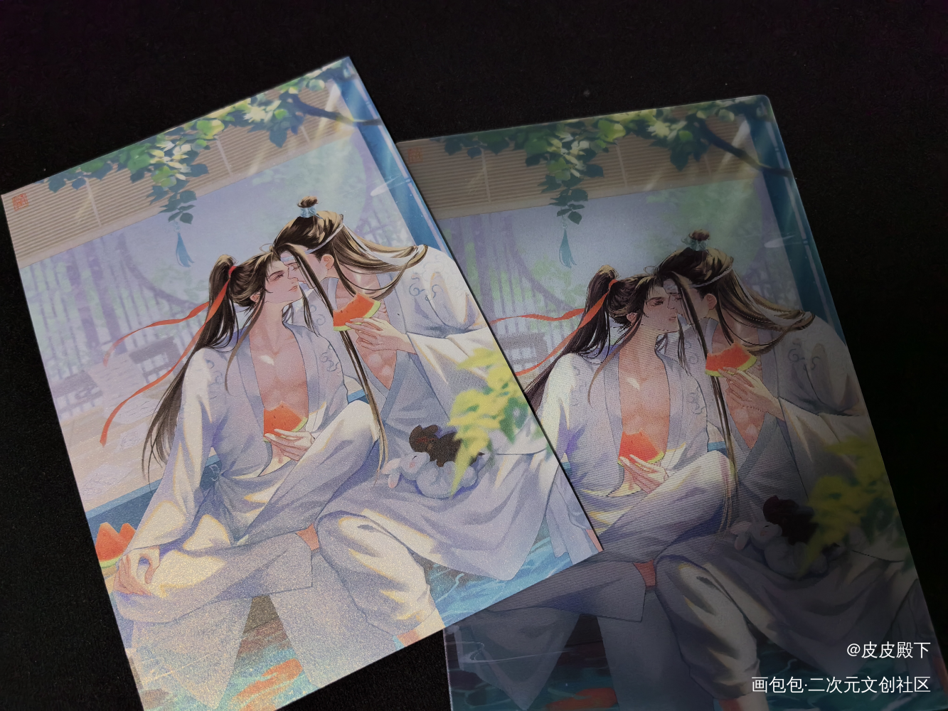 吃瓜瓜～_魔道祖师授权返图周边秀忘羡绘画作品