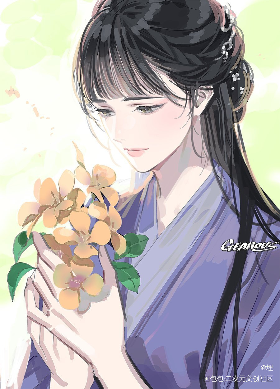 _魔道祖师古风绘画作品