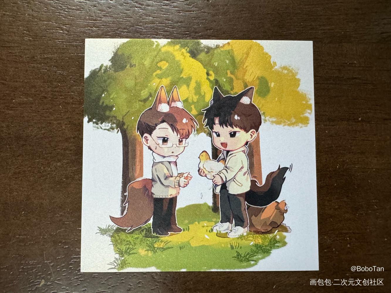 好可爱的原顾夫夫。_针锋对决188男团授权返图原顾绘画作品