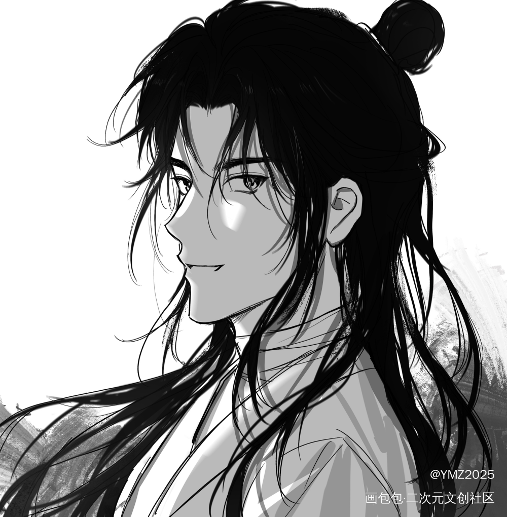 墨家三宝头像_天官赐福魔道祖师渣反绘画作品