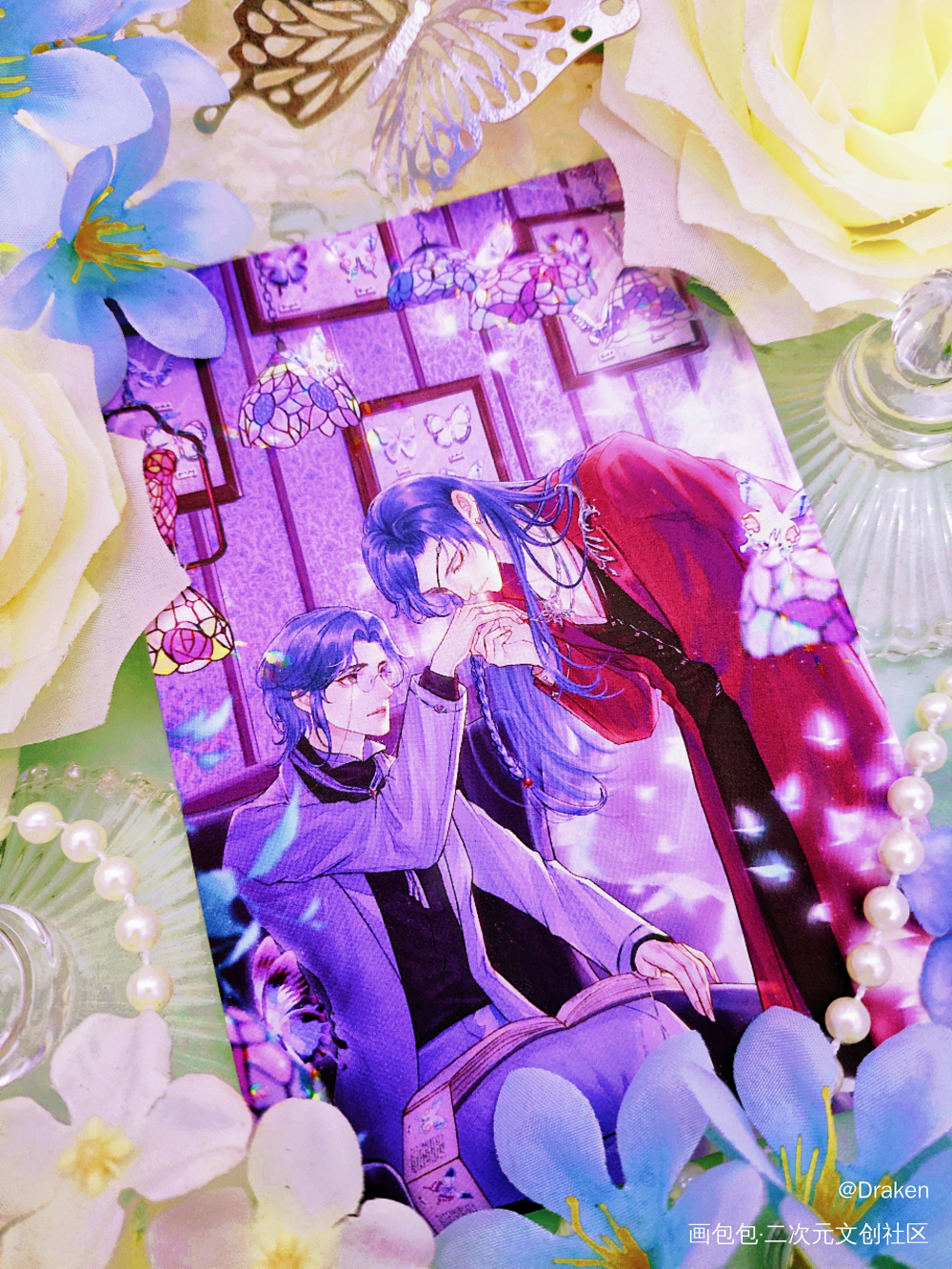 花怜绝配_天官赐福谷美分享花城·天官赐福谢怜·天官赐福绘画作品