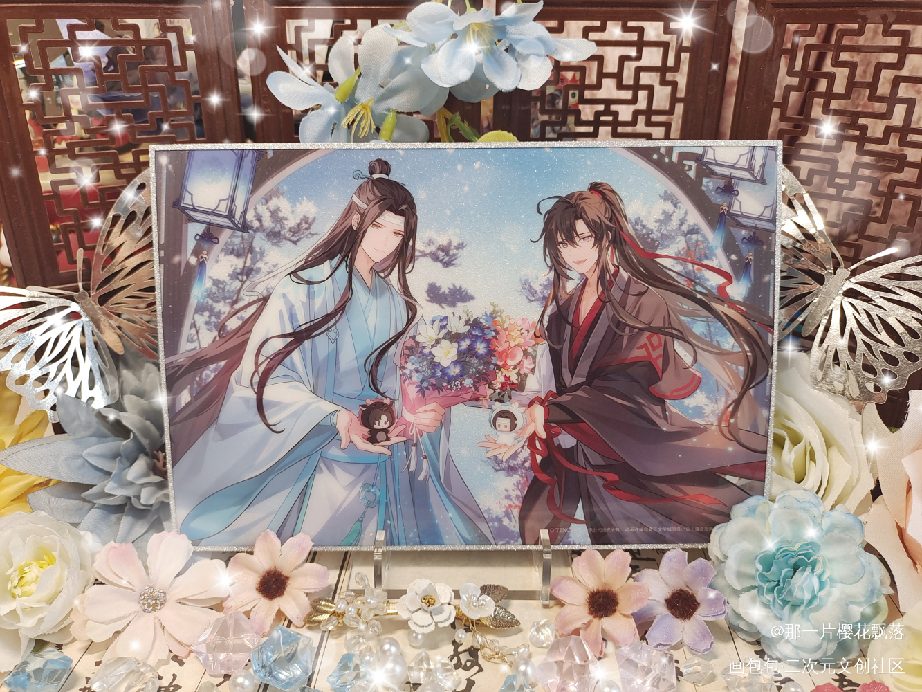 _魔道祖师谷美分享蓝忘机·魔道祖师魏无羡·魔道祖师绘画作品