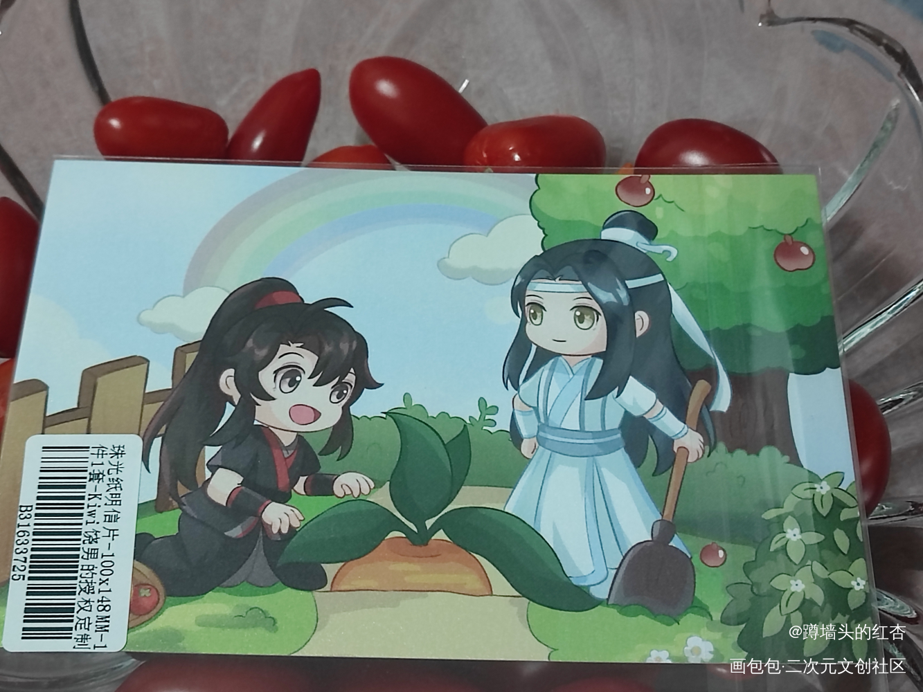 _魔道祖师授权返图无料返图忘羡蓝忘机魏无羡绘画作品