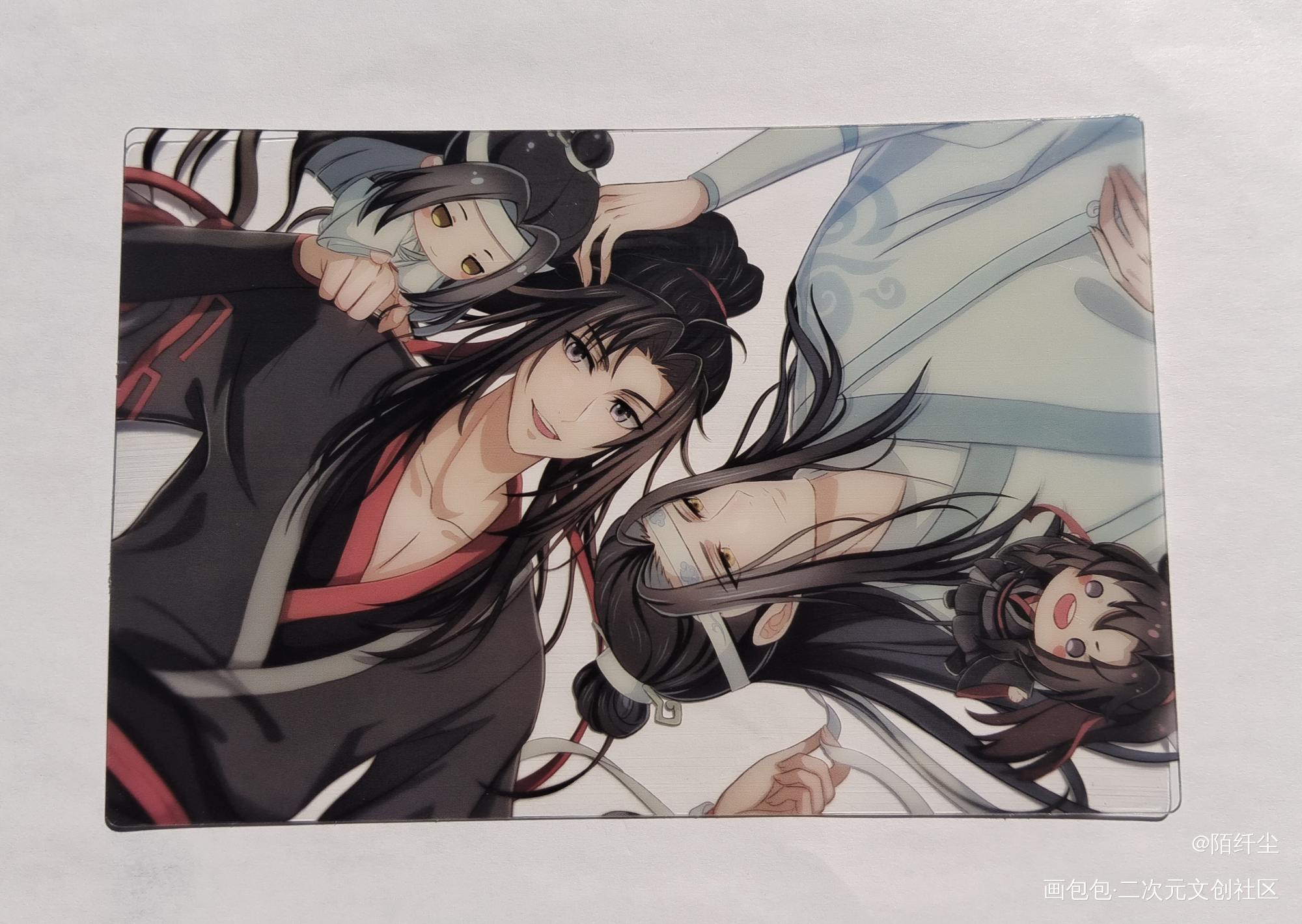 _魔道祖师站外返图忘羡绘画作品