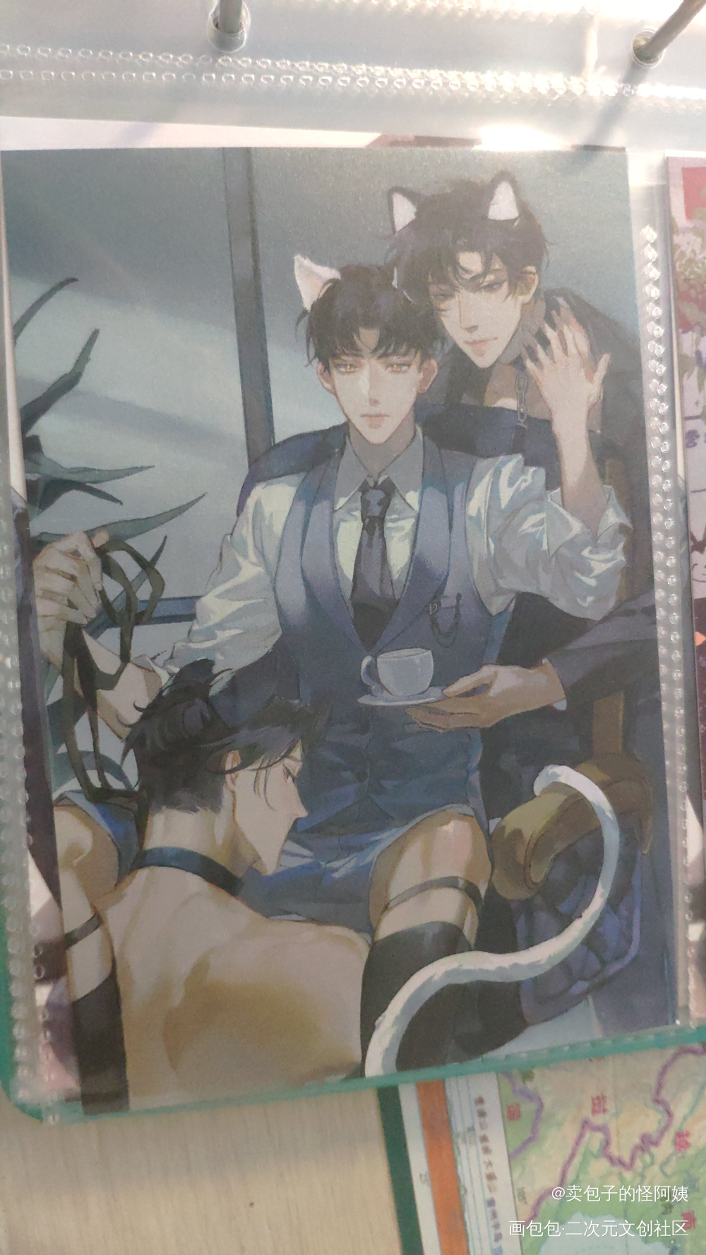 _二哈和他的白猫师尊授权返图绘画作品