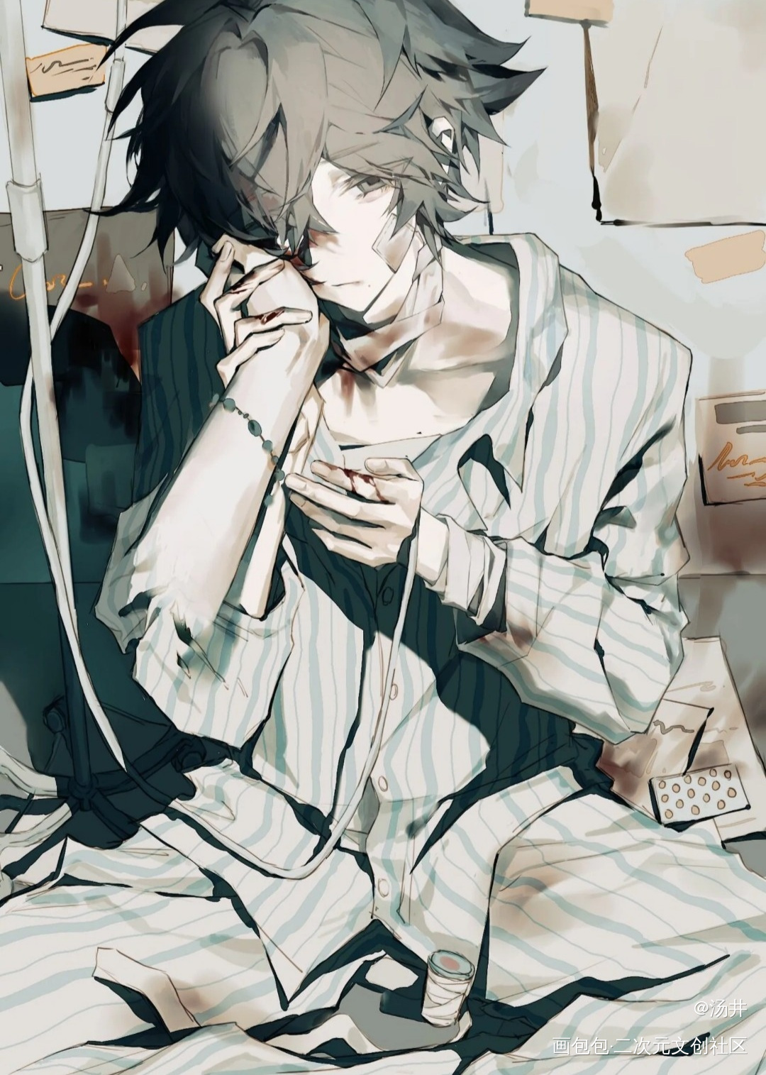 撫摸⚠️_仅供观赏原创角色禁止使用oc绘画作品