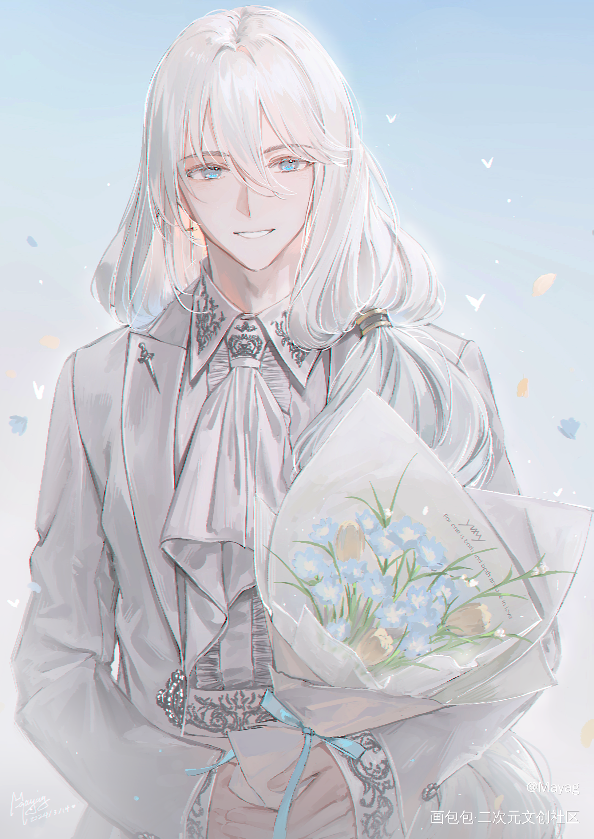 White day_绘画作品