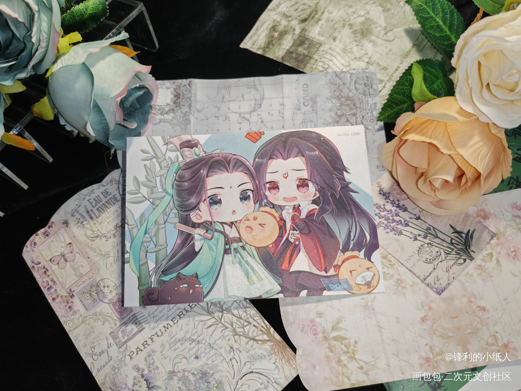 _人渣反派自救系统谷美分享站外返图洛冰河·人渣反派自救系统沈清秋·人渣反派自救系统绘画作品
