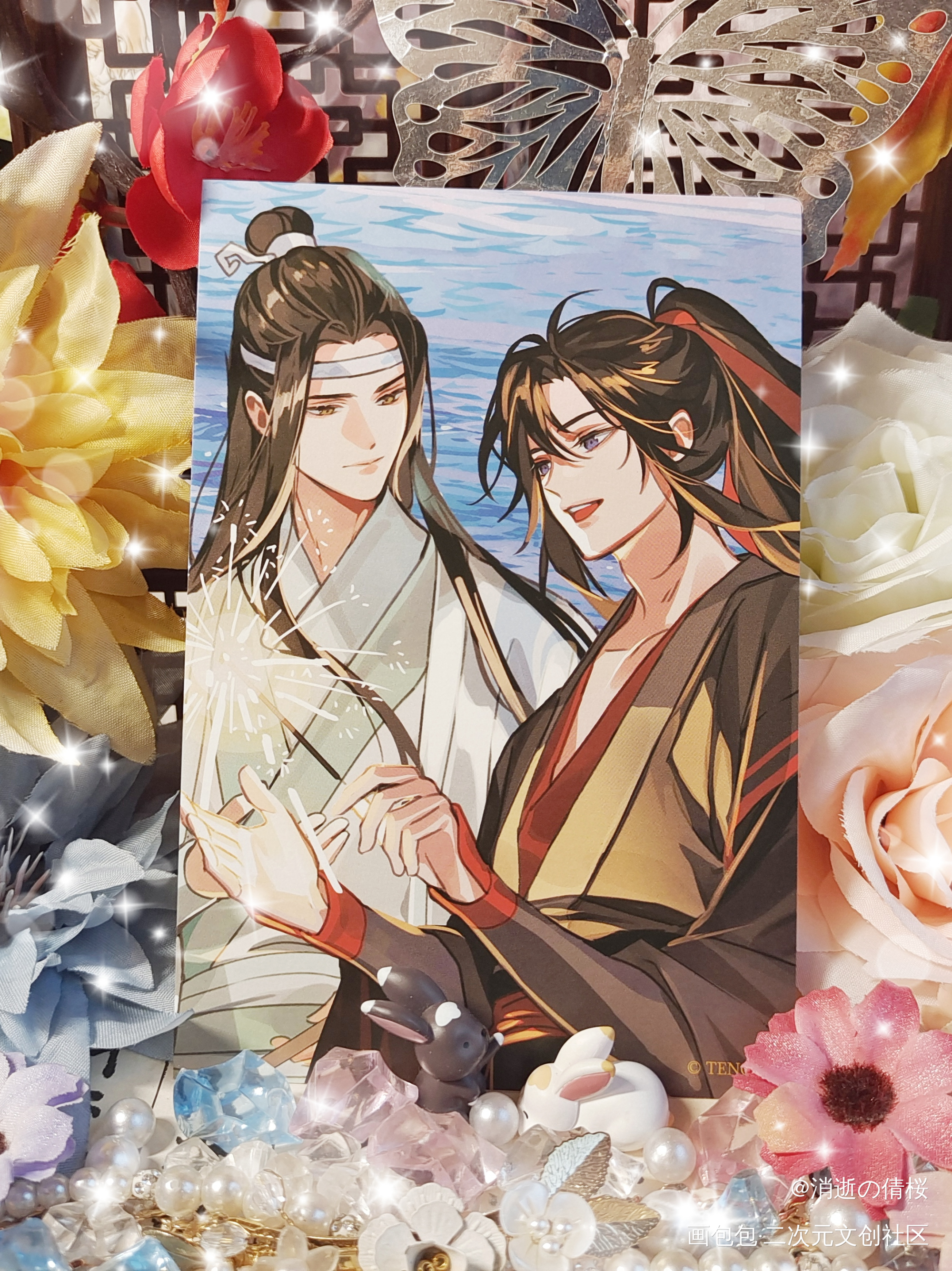 _魔道祖师谷美分享蓝忘机·魔道祖师魏无羡·魔道祖师绘画作品