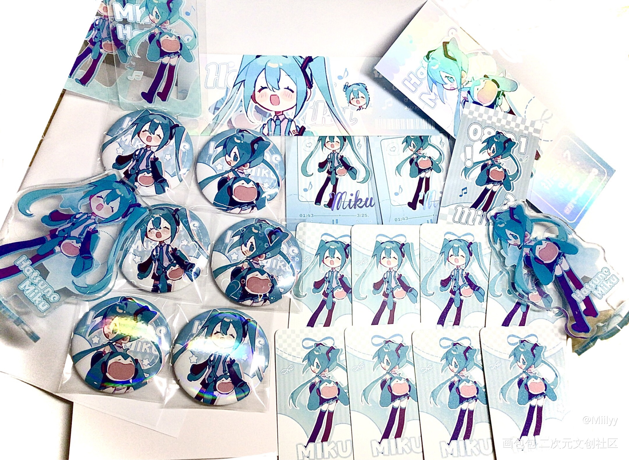 ♡「の𝚐𝚘𝚗𝚐 𝚢𝚘𝚞 𝚝𝚞」!!!_初音未来谷美绘画作品