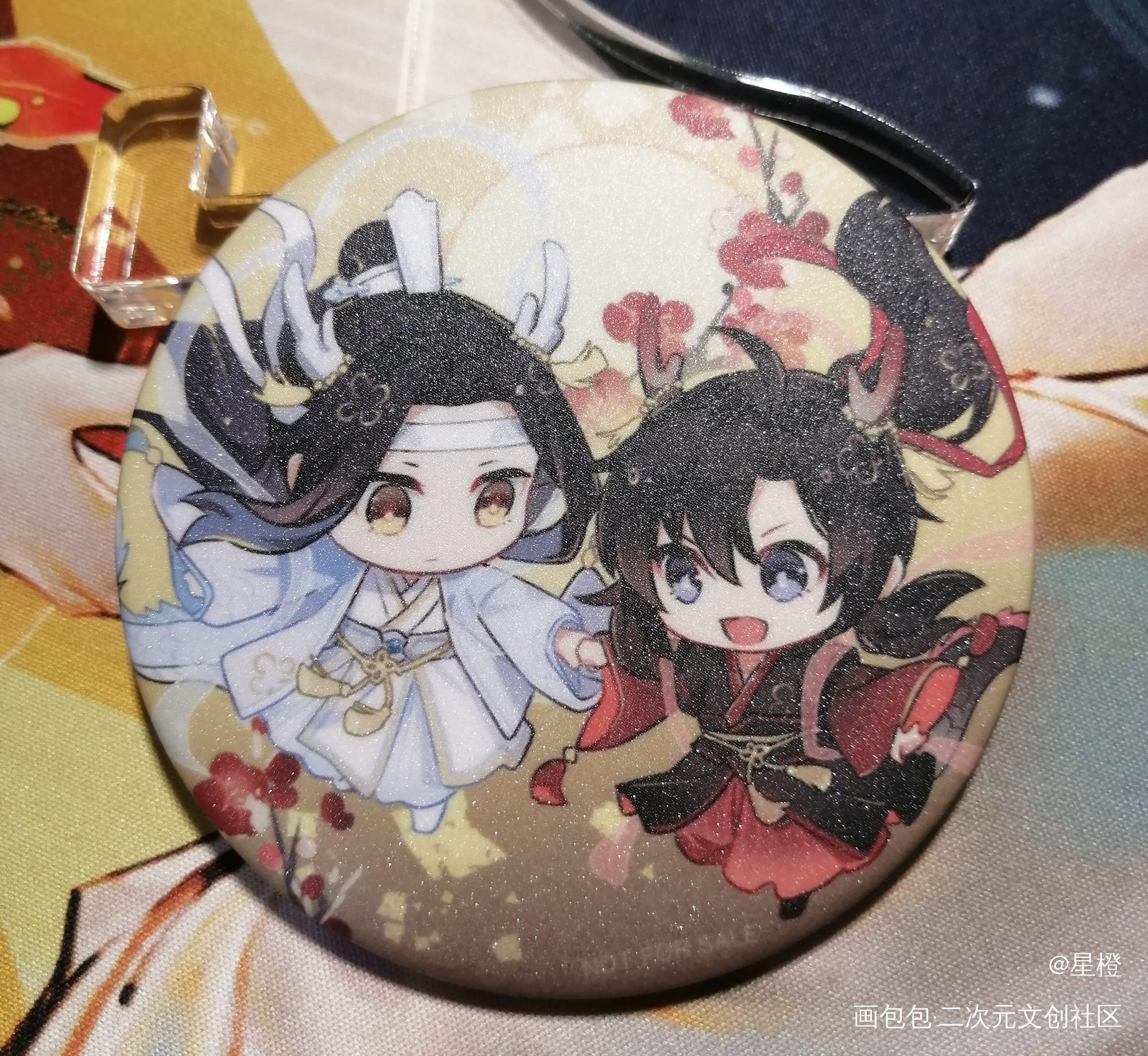 好可爱！😘_魔道祖师无料返图忘羡绘画作品