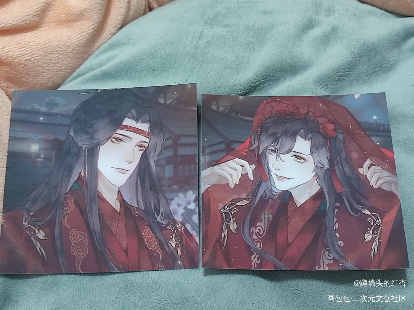 _魔道祖师授权返图忘羡蓝忘机魏无羡绘画作品