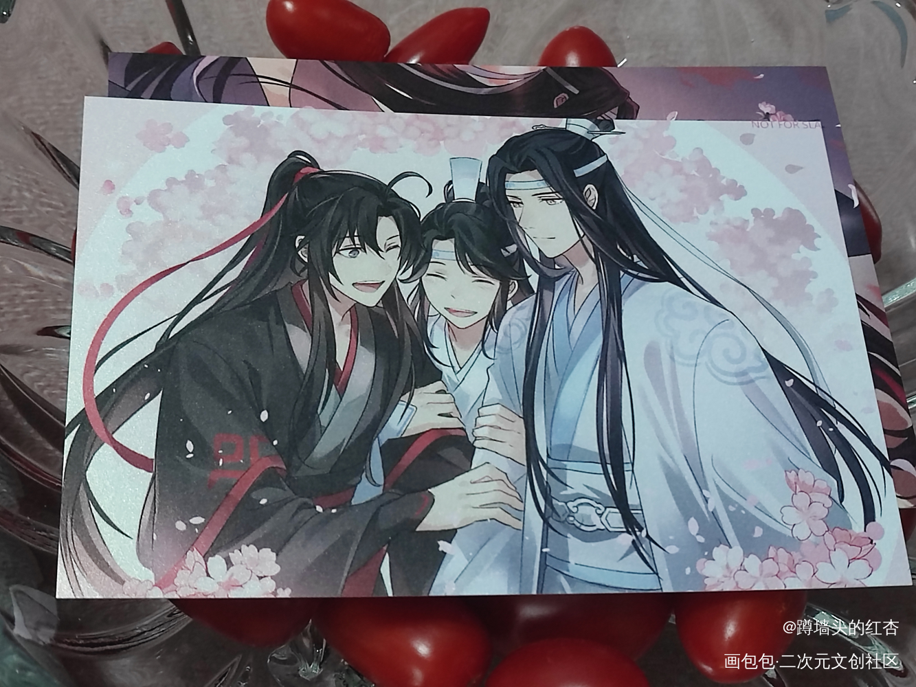 _魔道祖师授权返图无料返图忘羡蓝忘机魏无羡绘画作品