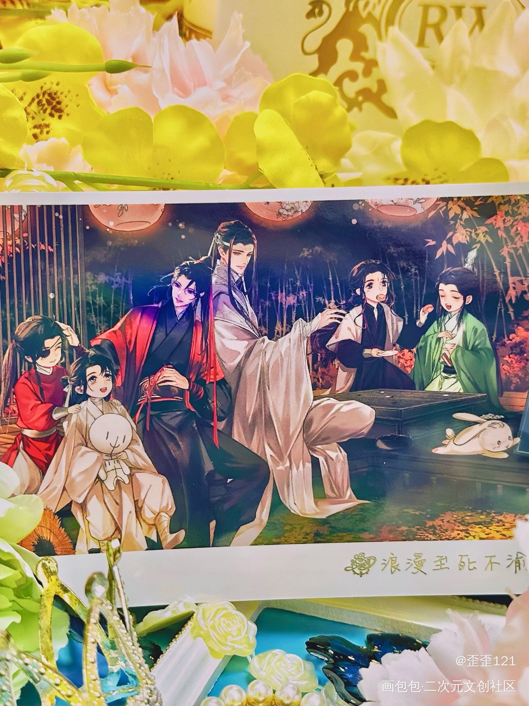 _人渣反派自救系统天官赐福魔道祖师花城·天官赐福谢怜·天官赐福洛冰河·人渣反派自救系统沈清秋·人渣反派自救系统蓝忘机·魔道祖师魏无羡·魔道祖师绘画作品