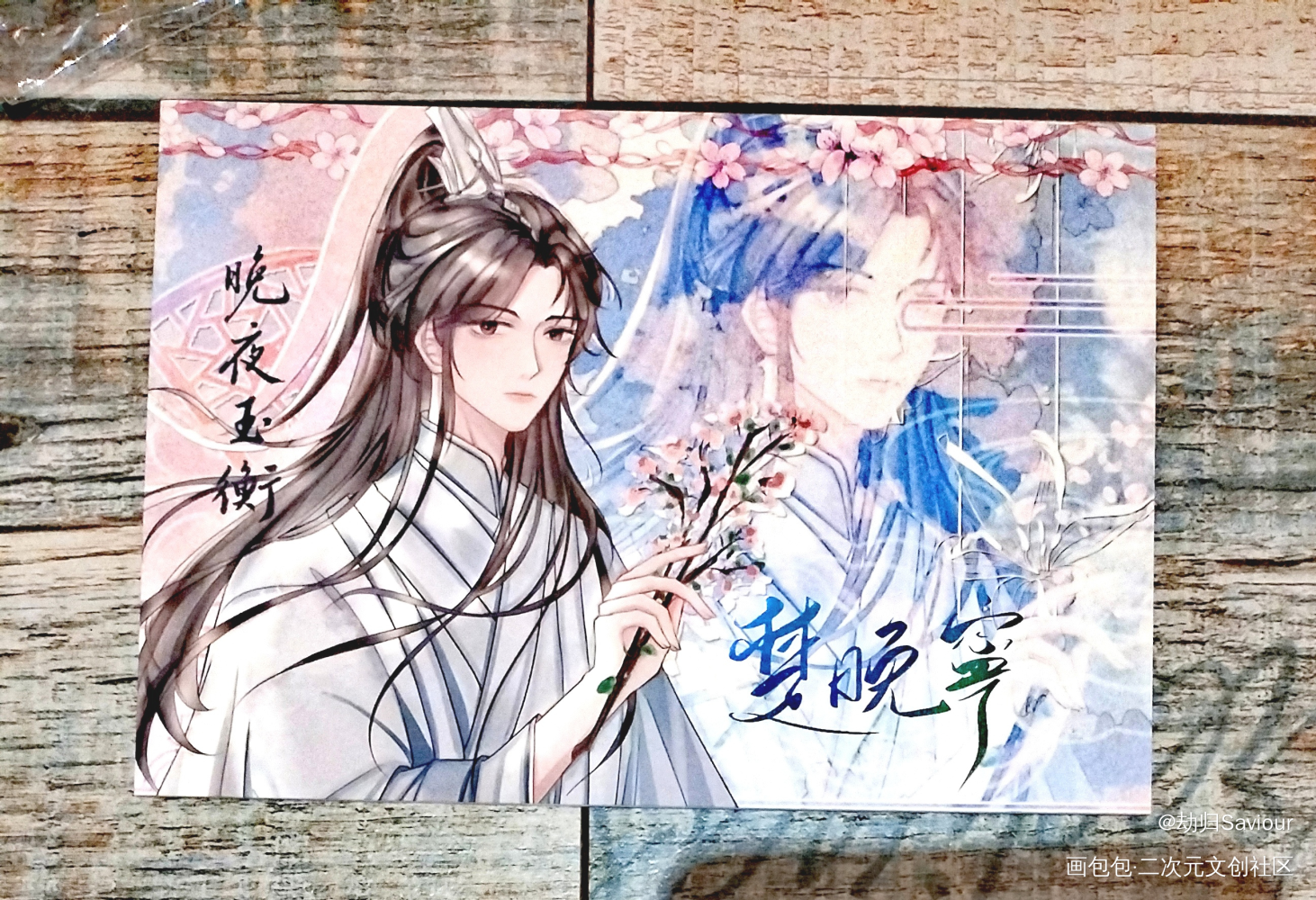 【二哈和他的白猫师尊】楚晚宁_二哈和他的白猫师尊楚晚宁绘画作品