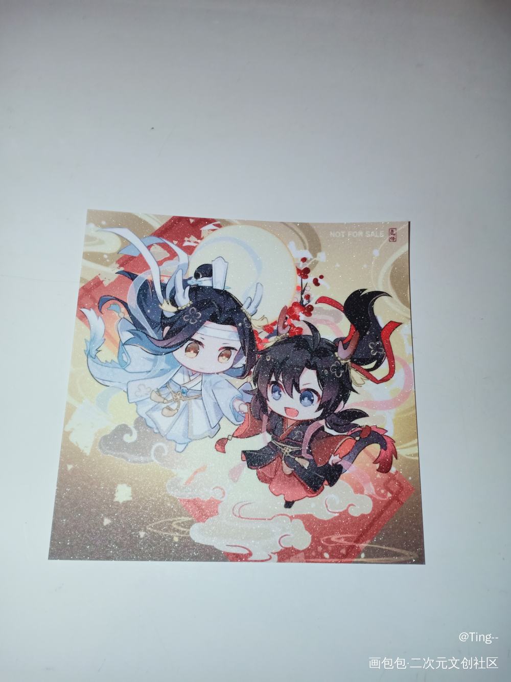 好可爱！_魔道祖师无料返图绘画作品