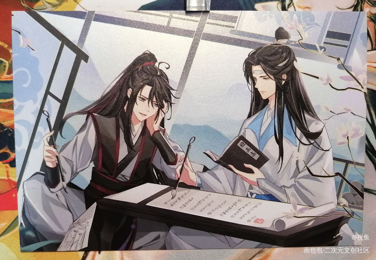 好好看~🥰_天官赐福魔道祖师无料返图花怜忘羡绘画作品