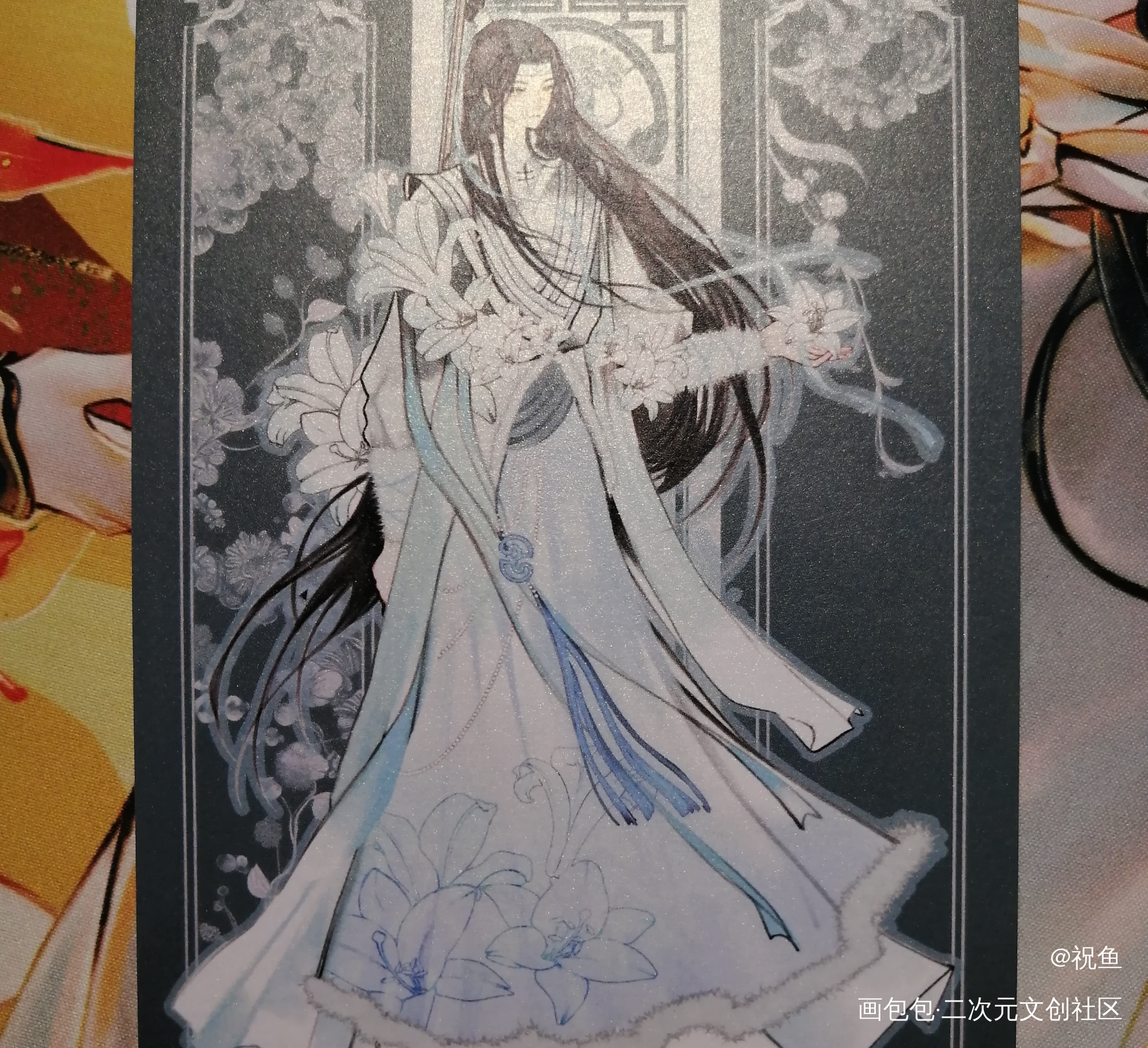 好好看~🥰_天官赐福魔道祖师无料返图花怜忘羡绘画作品