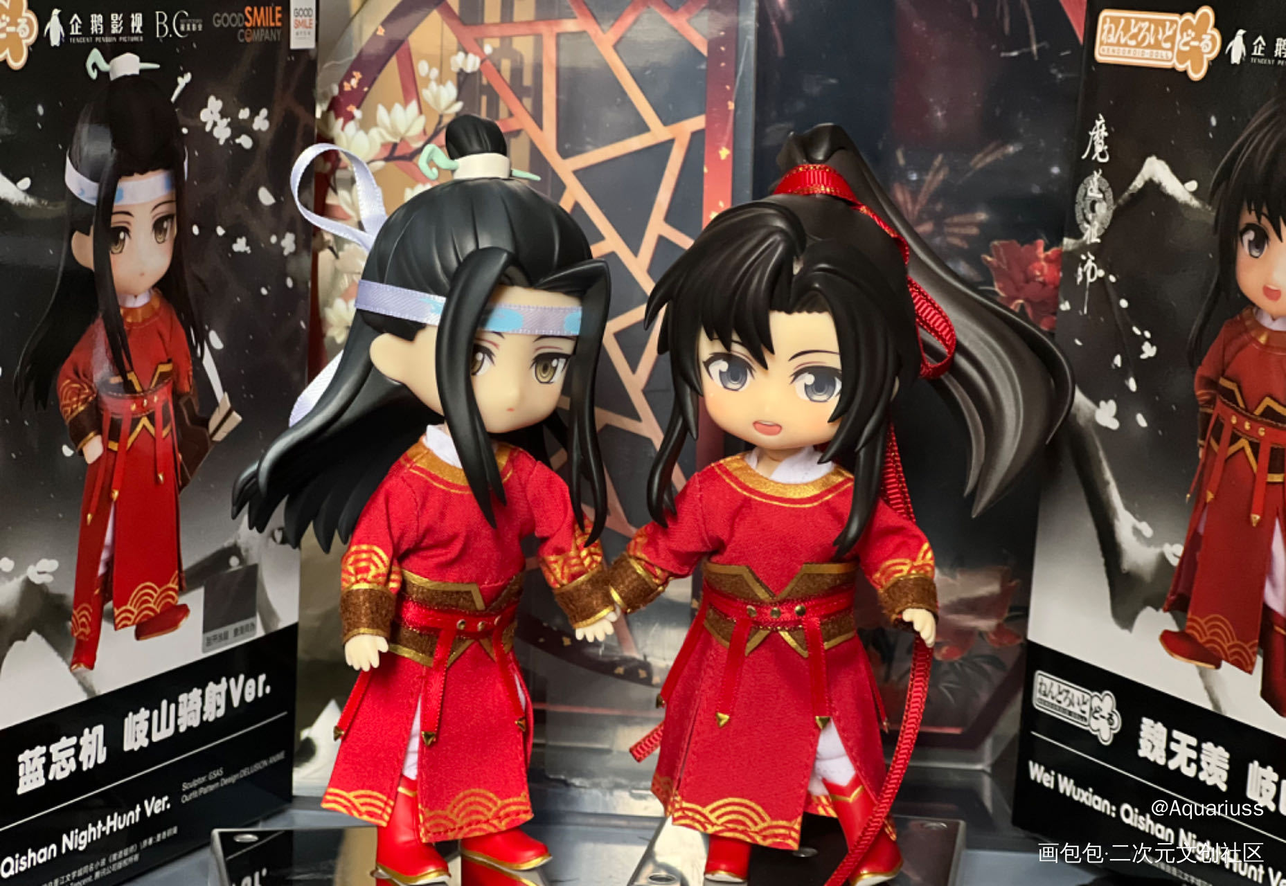 _魔道祖师蓝忘机·魔道祖师魏无羡·魔道祖师绘画作品