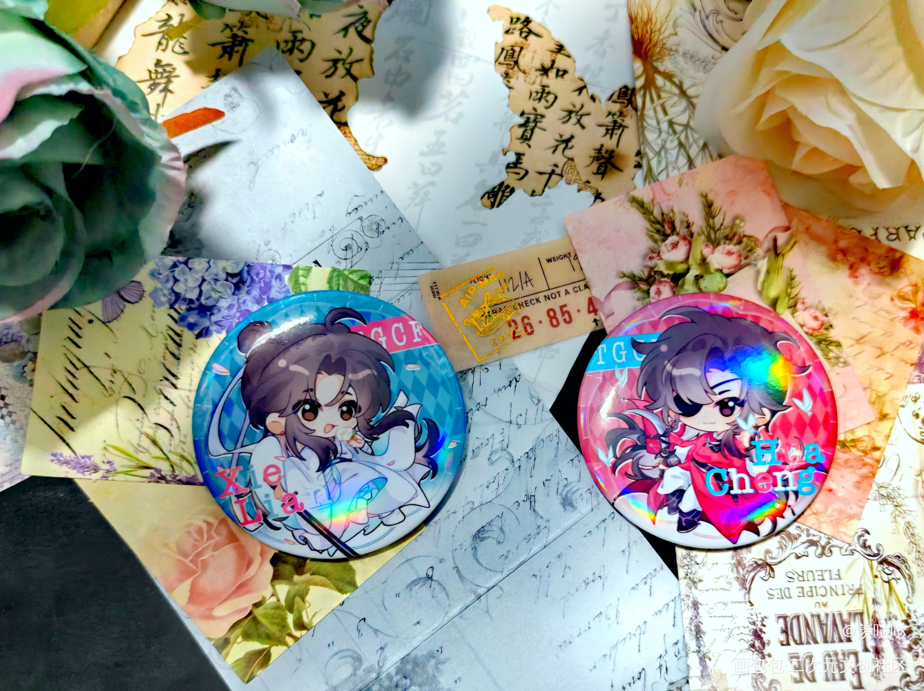 天官赐福，百无禁忌_天官赐福谷美分享花城·天官赐福谢怜·天官赐福绘画作品