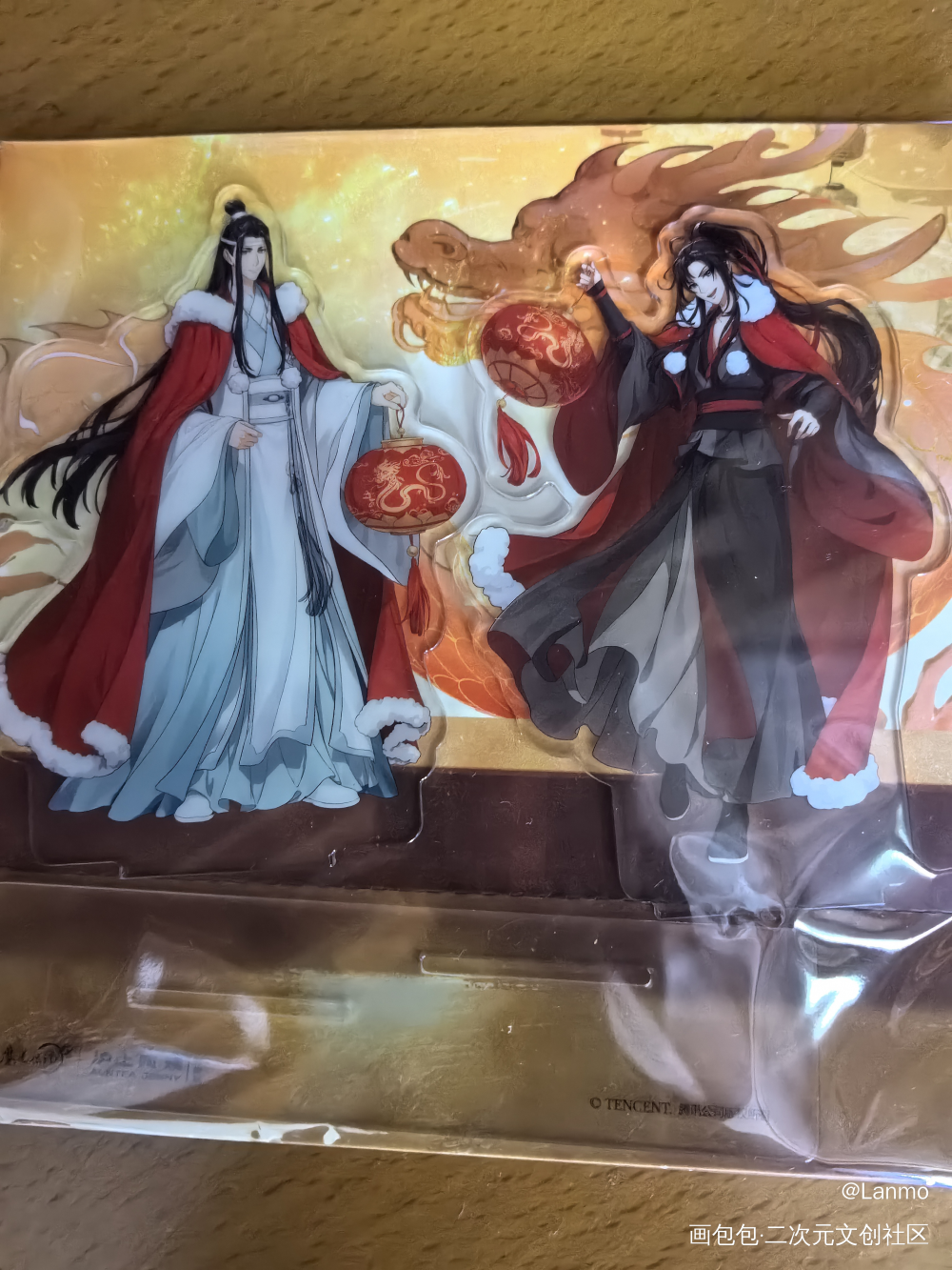太美啦_魔道祖师蓝忘机魏无羡绘画作品