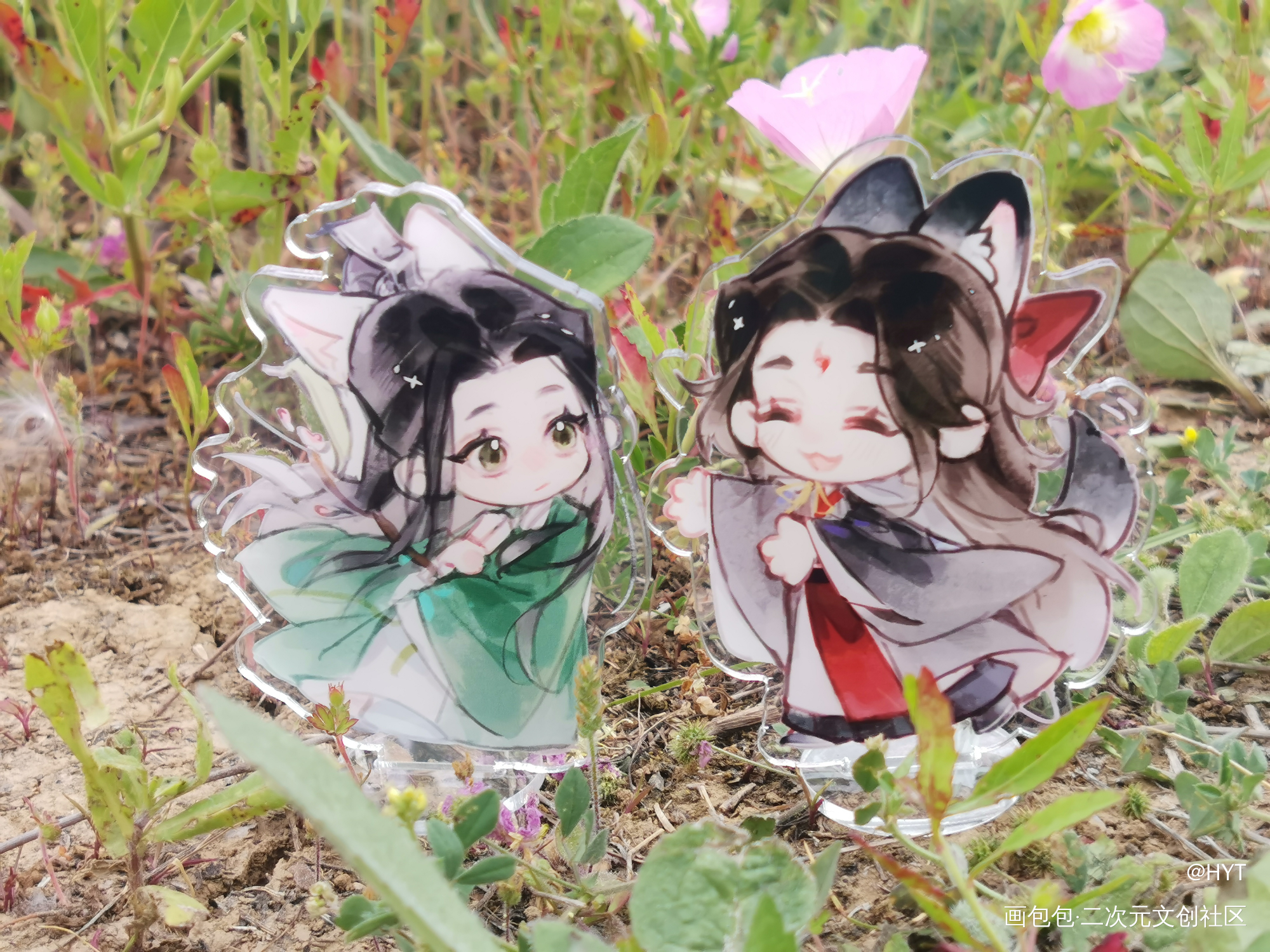 _人渣反派自救系统谷美分享洛冰河·人渣反派自救系统沈清秋·人渣反派自救系统绘画作品