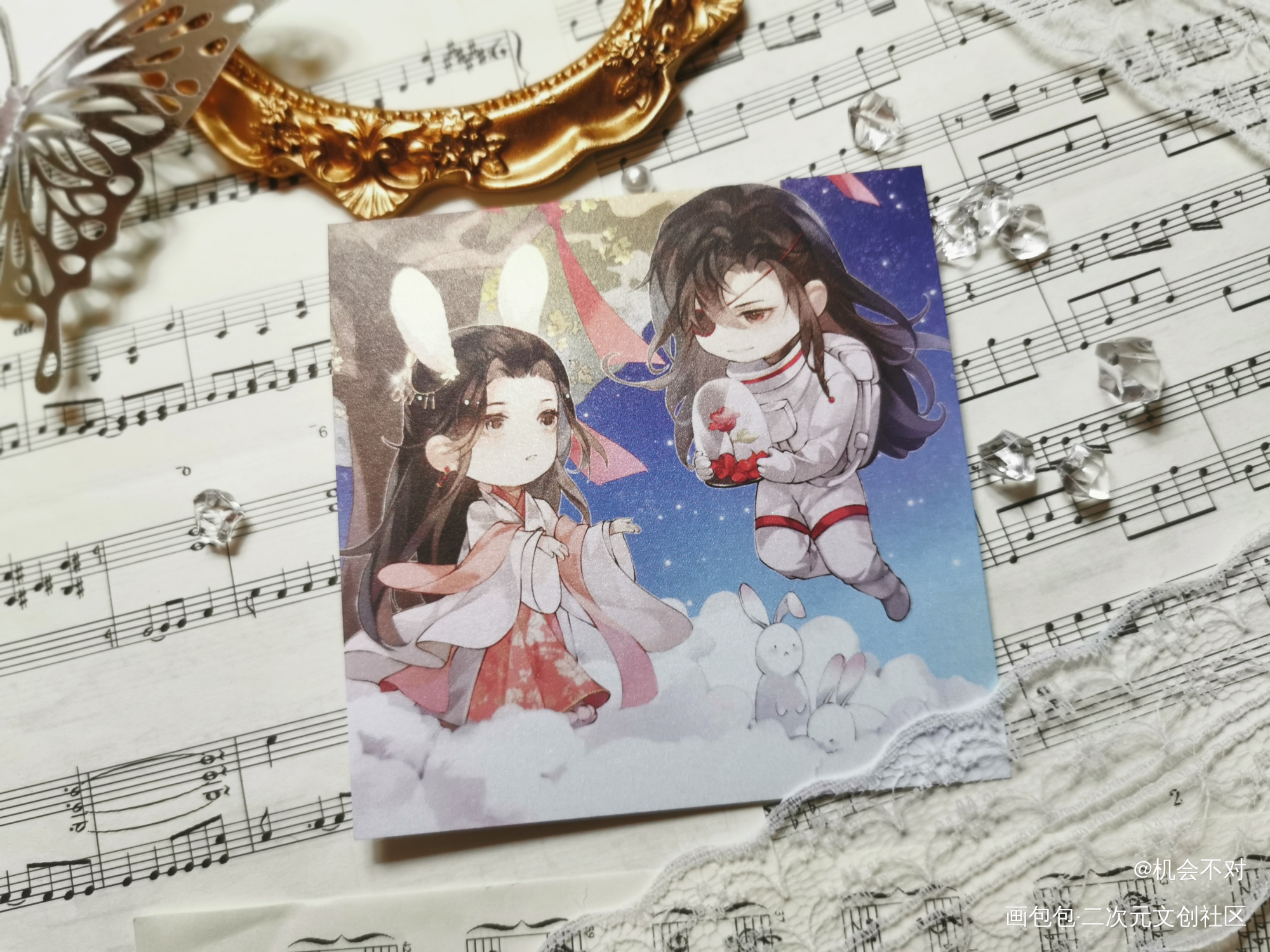 _天官赐福花城·天官赐福谢怜·天官赐福绘画作品