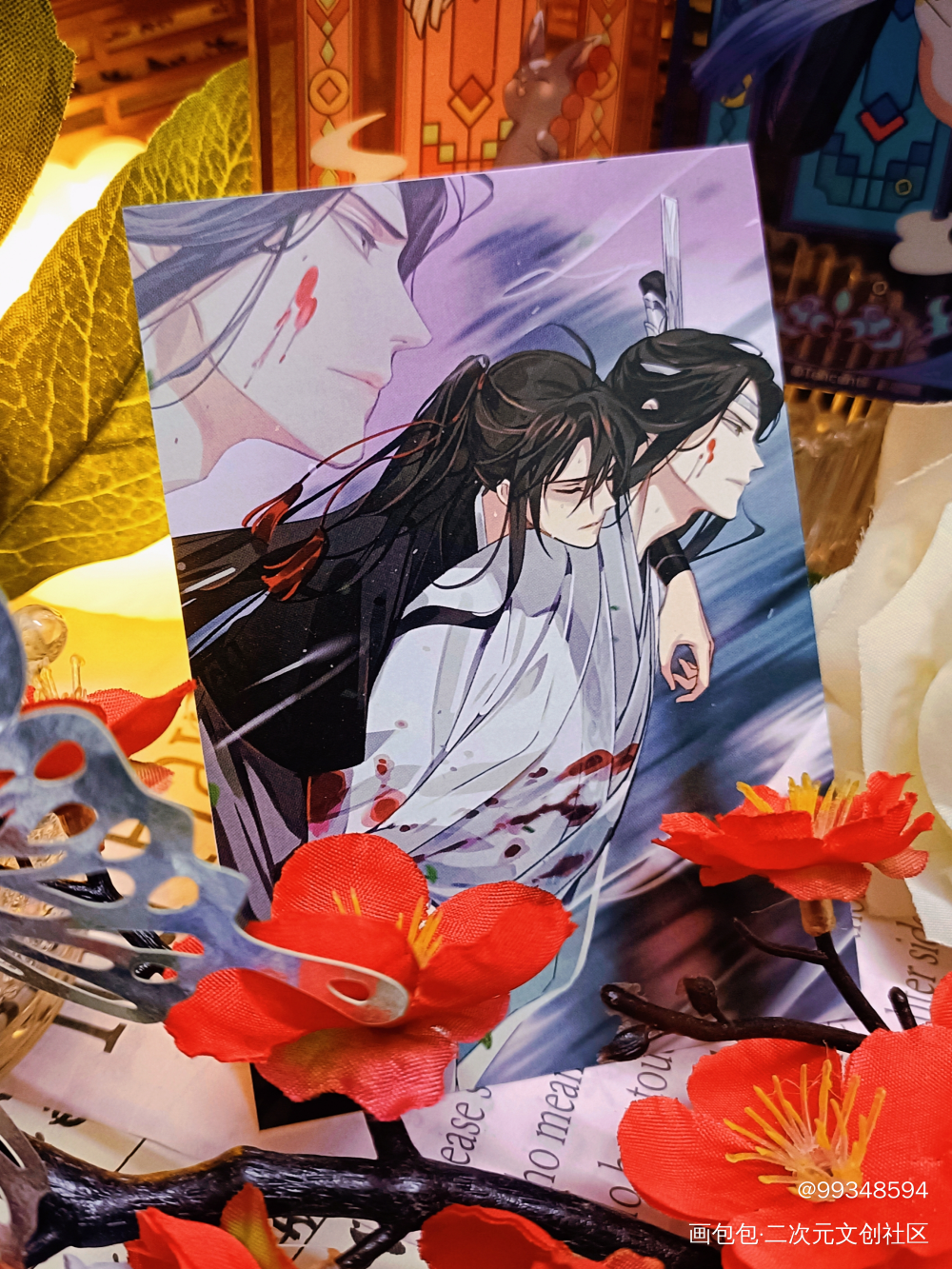 _魔道祖师带谷子看世界蓝忘机·魔道祖师魏无羡·魔道祖师绘画作品