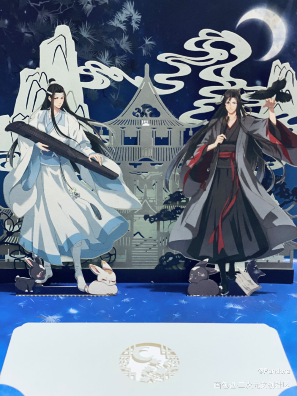 _魔道祖师蓝忘机·魔道祖师魏无羡·魔道祖师绘画作品