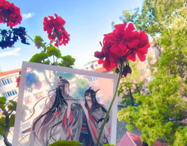 雨过天晴的浪漫_绘画作品